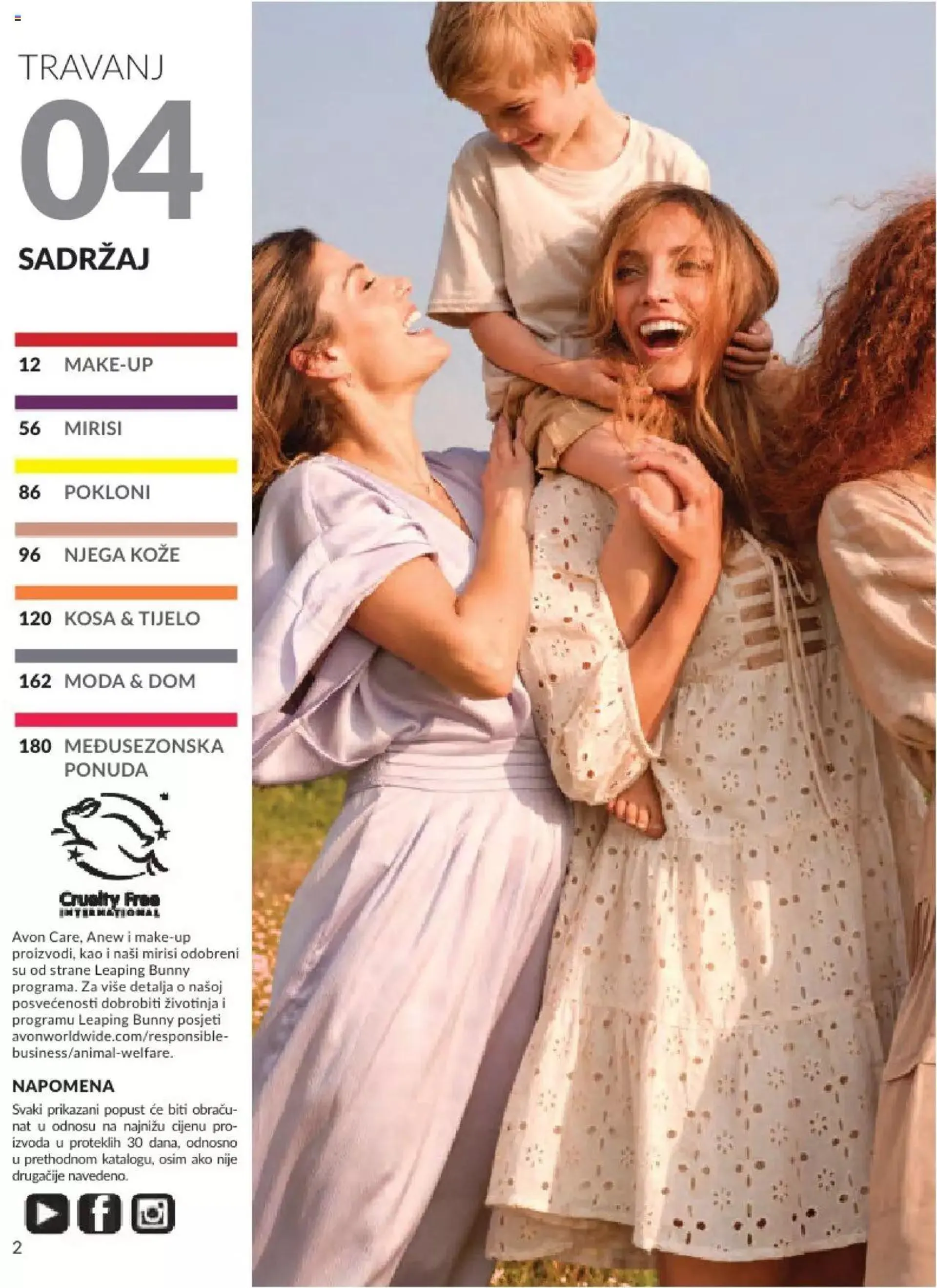 Katalog Katalog Avon 4/2024 od 1. travnja do 30. travnja 2024. - Pregled Stranica 2