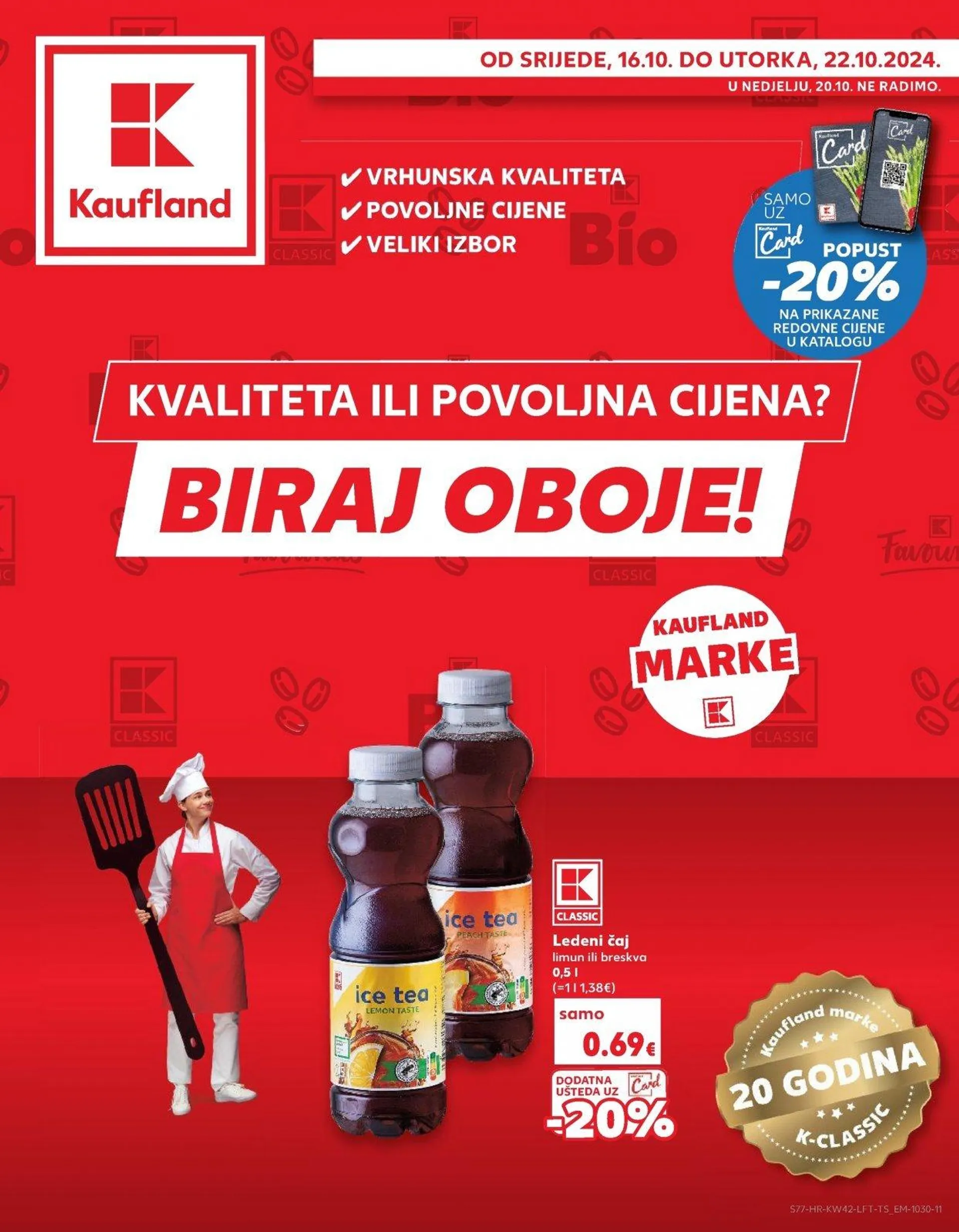 Katalog Kaufland katalog do 22.10.2024 od 16. listopada do 22. listopada 2024. - Pregled Stranica 77