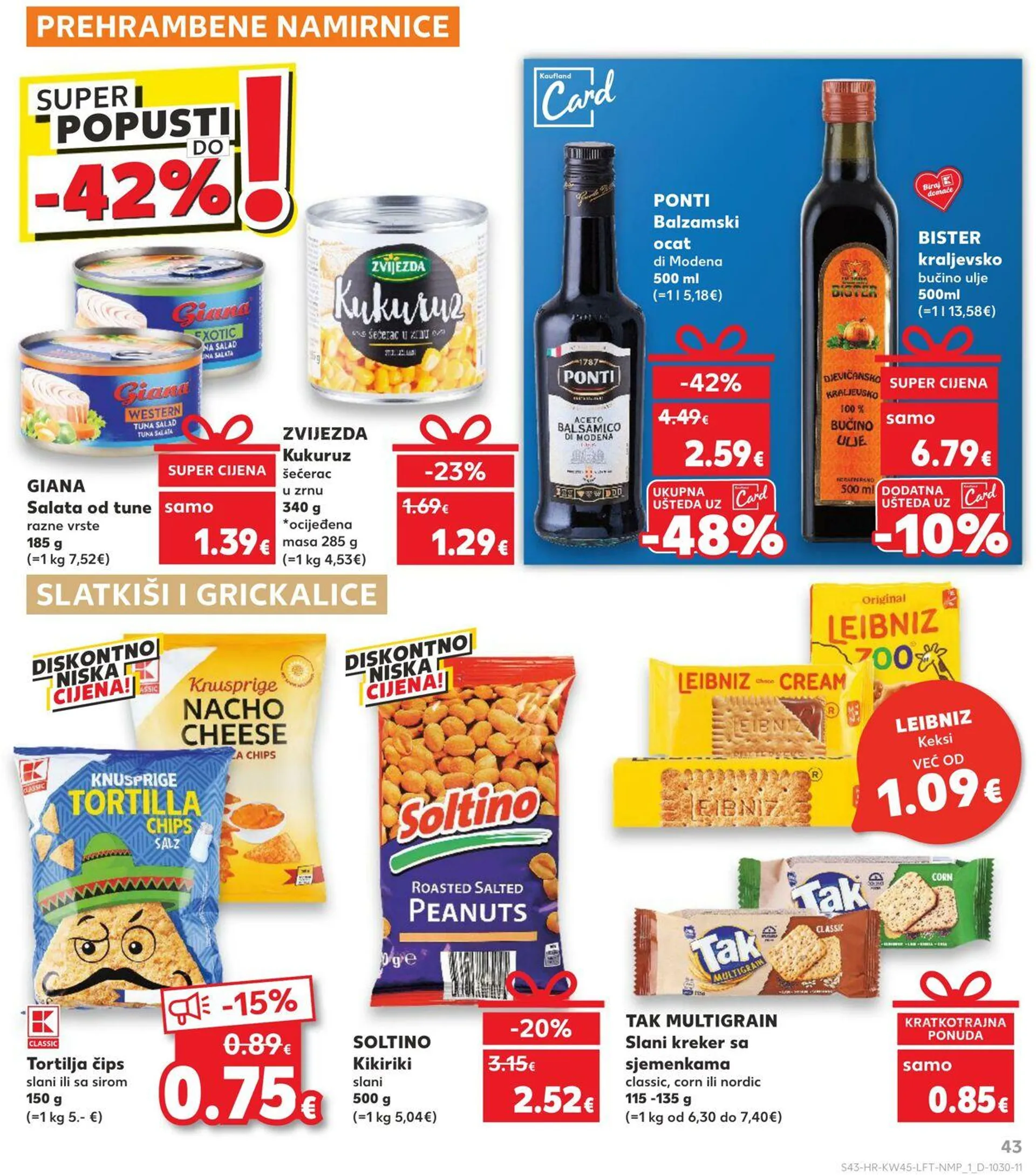 Katalog Kaufland od 6. studenoga do 12. studenoga 2024. - Pregled Stranica 43