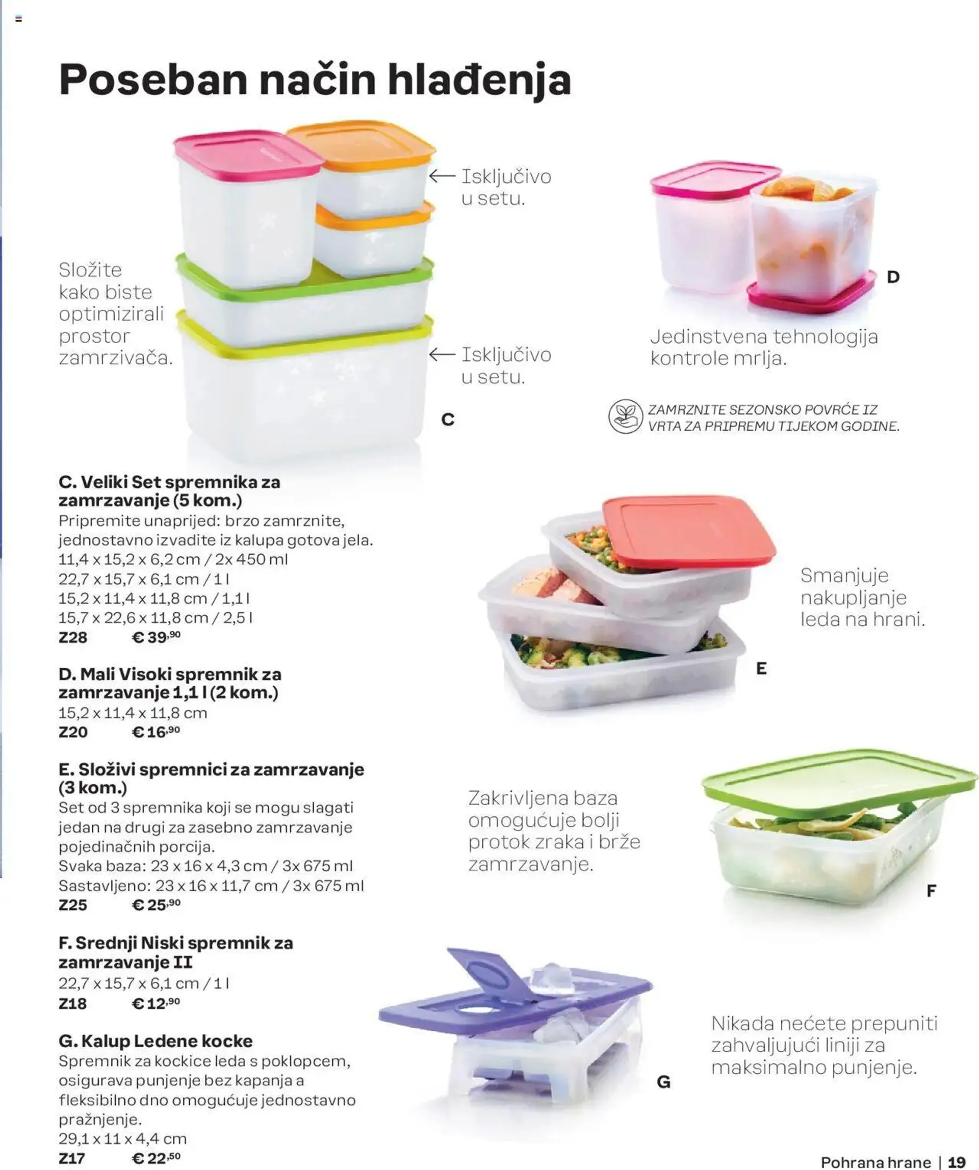 Katalog Autumn - Winter 2024/2025 Catalogue Tupperware od 1. rujna do 31. prosinca 2024. - Pregled Stranica 19