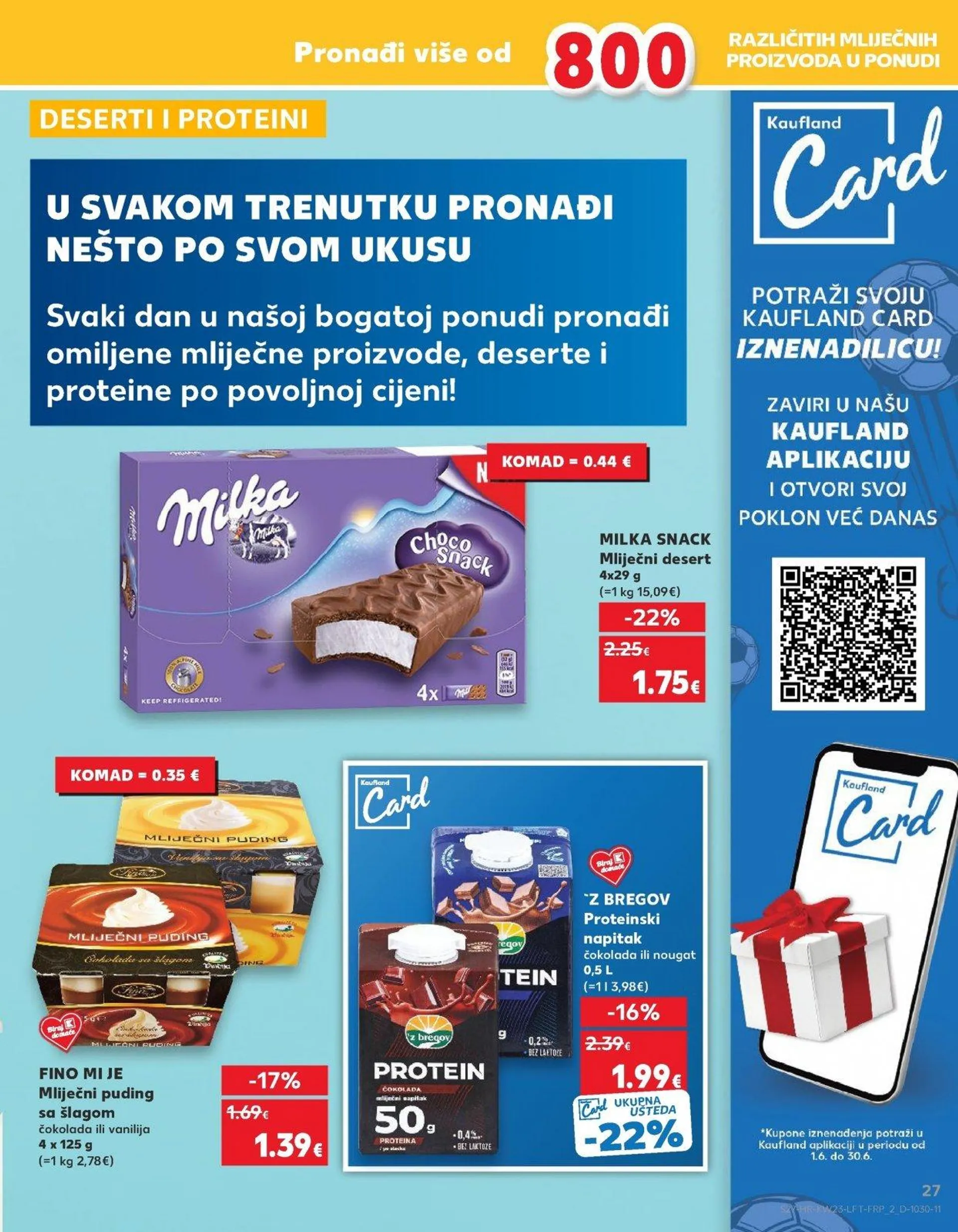 Katalog Kaufland katalog do 11.06.2024 od 5. lipnja do 11. lipnja 2024. - Pregled Stranica 27