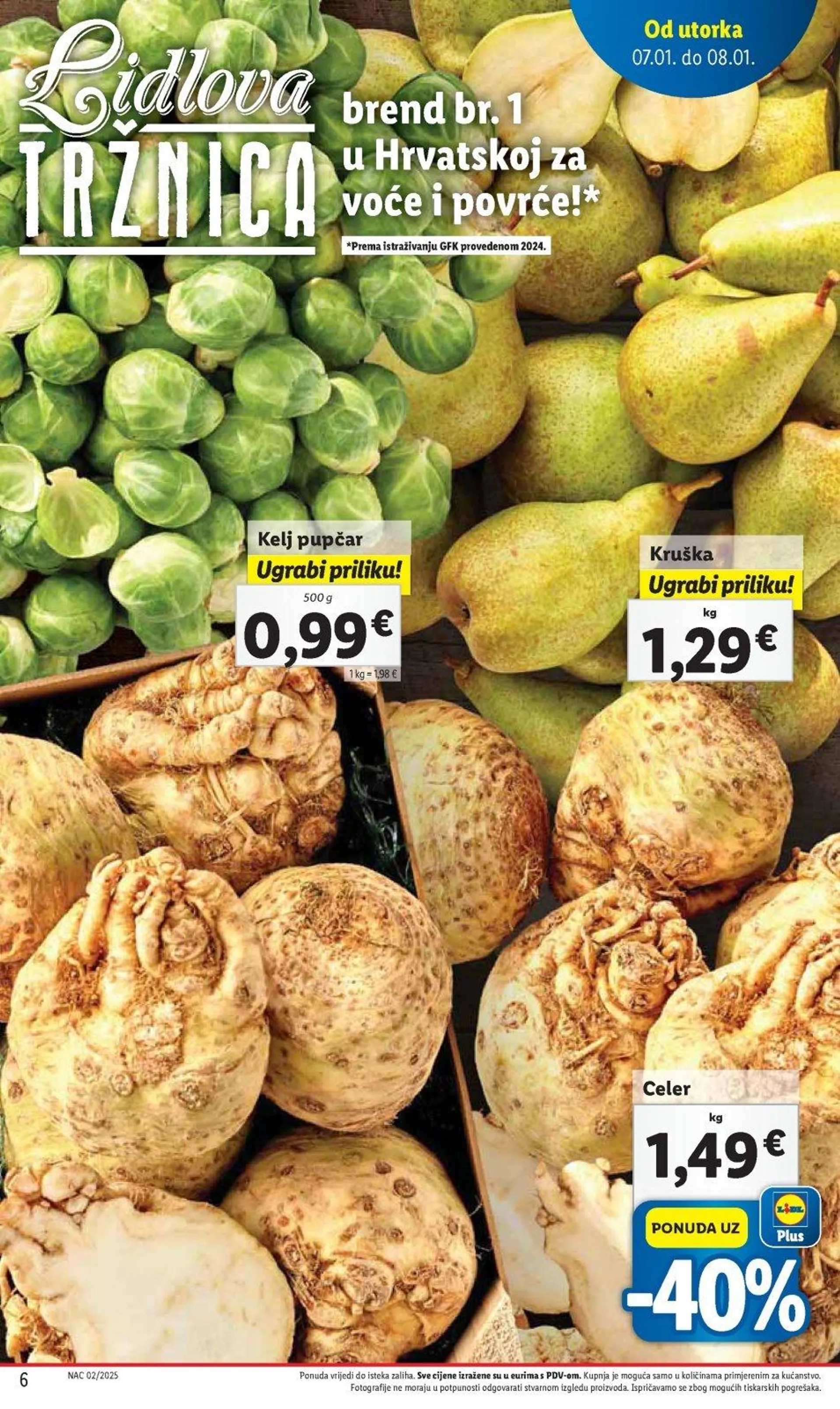 Katalog Lidl katalog do 11.01.2025 od 8. siječnja do 11. siječnja 2025. - Pregled Stranica 6