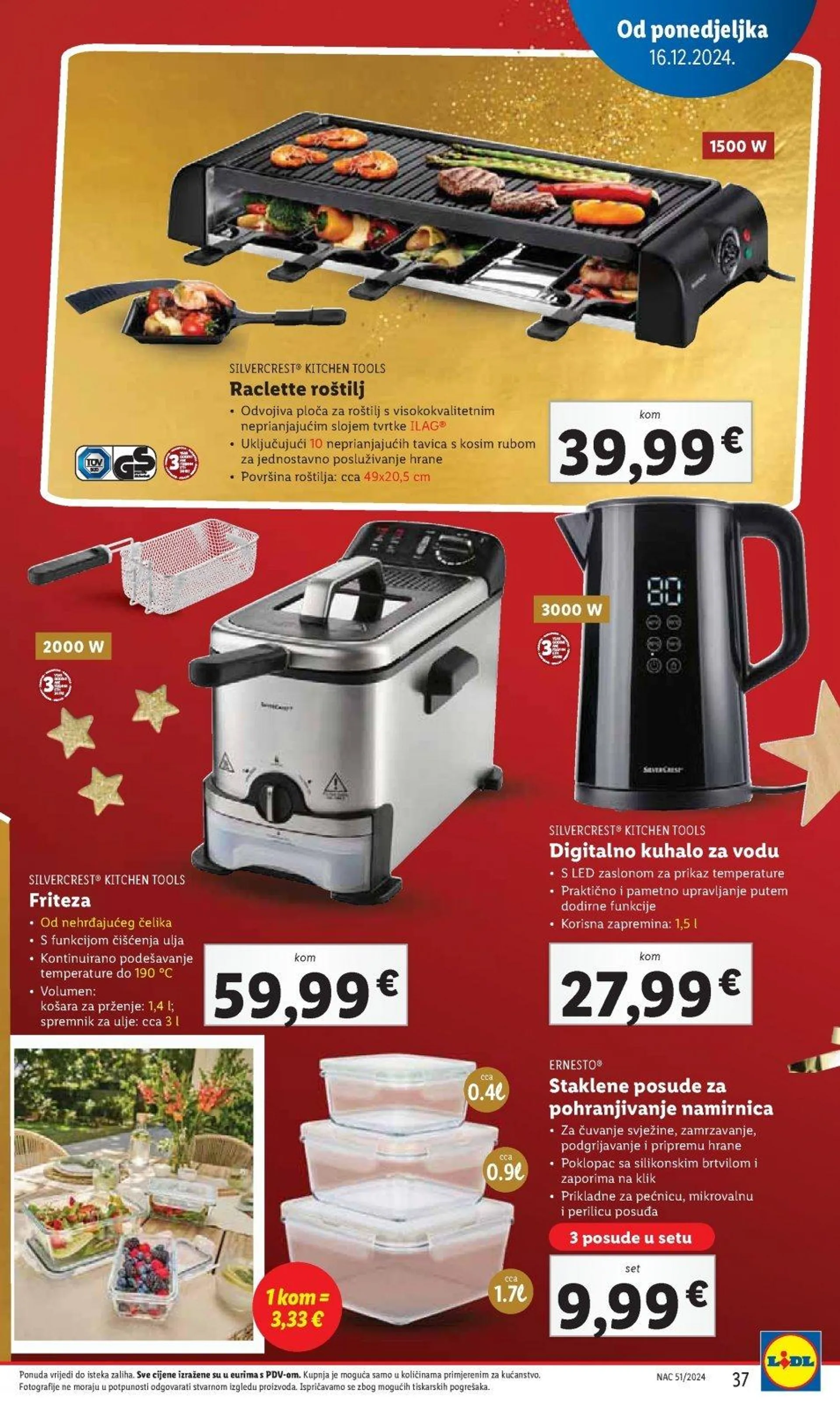 Katalog Lidl katalog do 24.12.2024 od 19. prosinca do 24. prosinca 2024. - Pregled Stranica 37