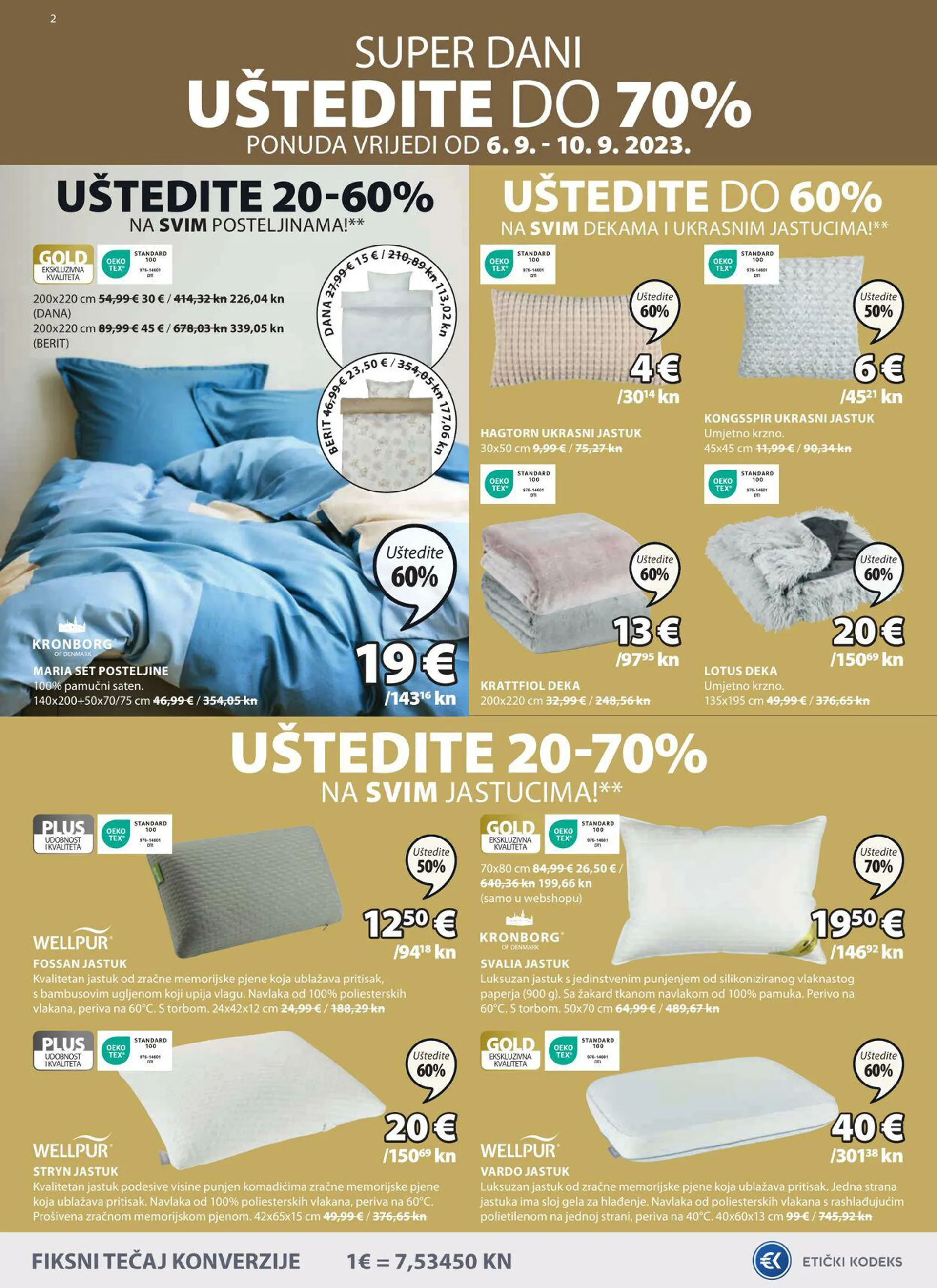 Katalog Jysk od 6. rujna do 17. listopada 2023. - Pregled Stranica 2