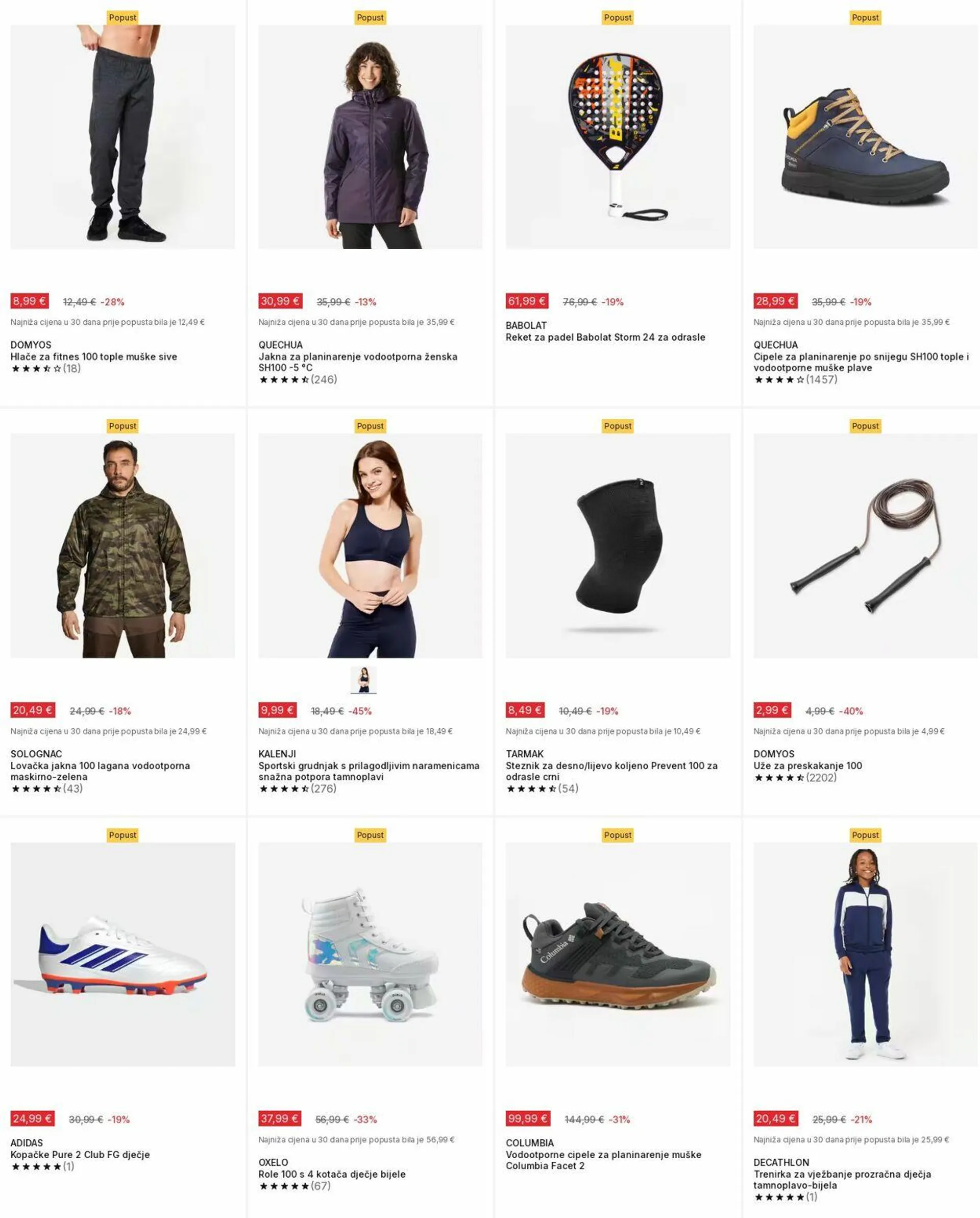 Katalog Decathlon od 4. studenoga do 10. studenoga 2024. - Pregled Stranica 8