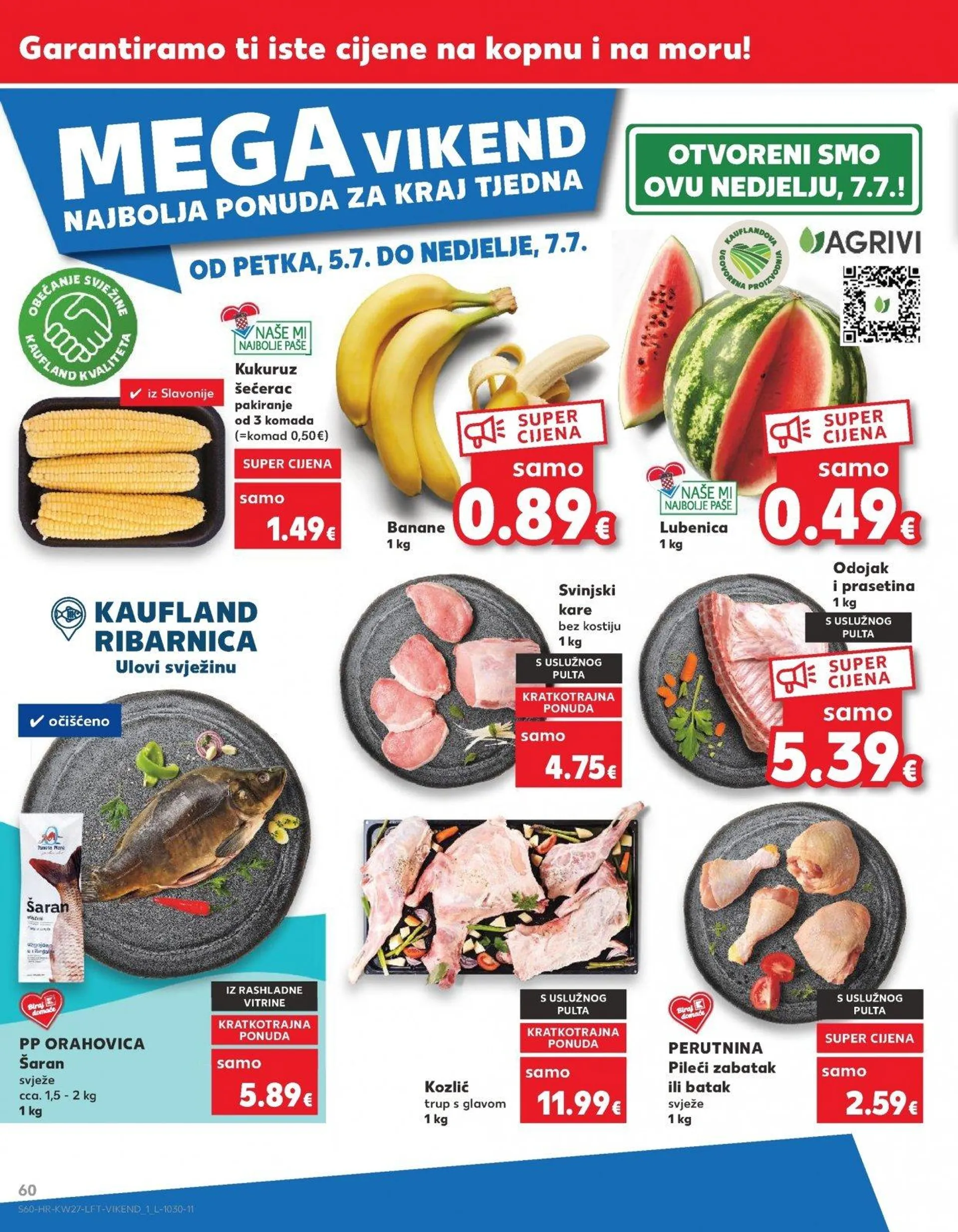 Katalog Kaufland katalog do 09.07.2024 od 3. srpnja do 9. srpnja 2024. - Pregled Stranica 60