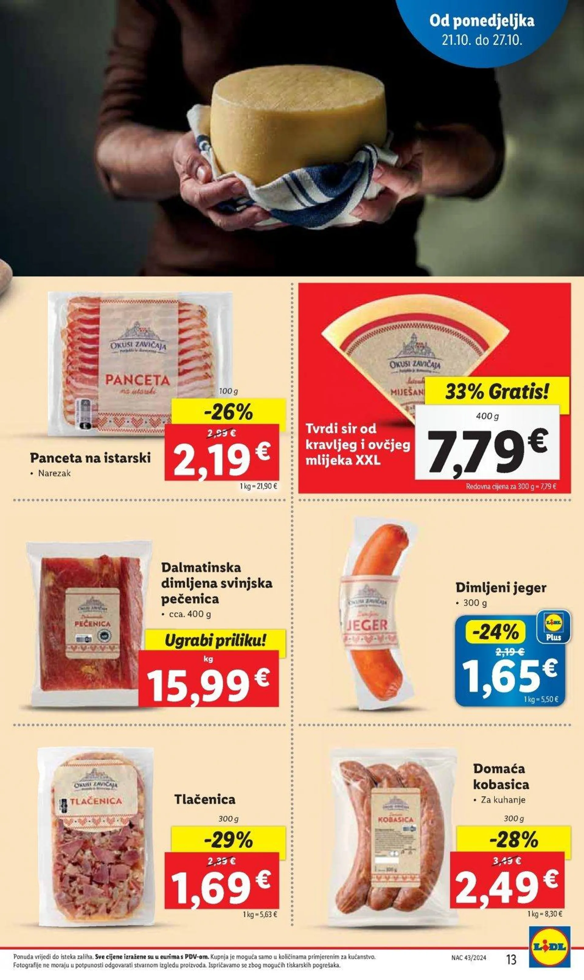 Katalog Lidl katalog do 27.10.2024 od 17. listopada do 27. listopada 2024. - Pregled Stranica 13