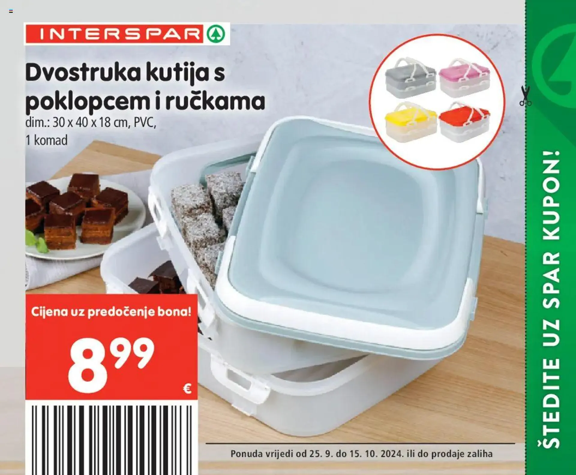 Katalog Posebne pogodnosti Interspar od 25. rujna do 15. listopada 2024. - Pregled Stranica 72