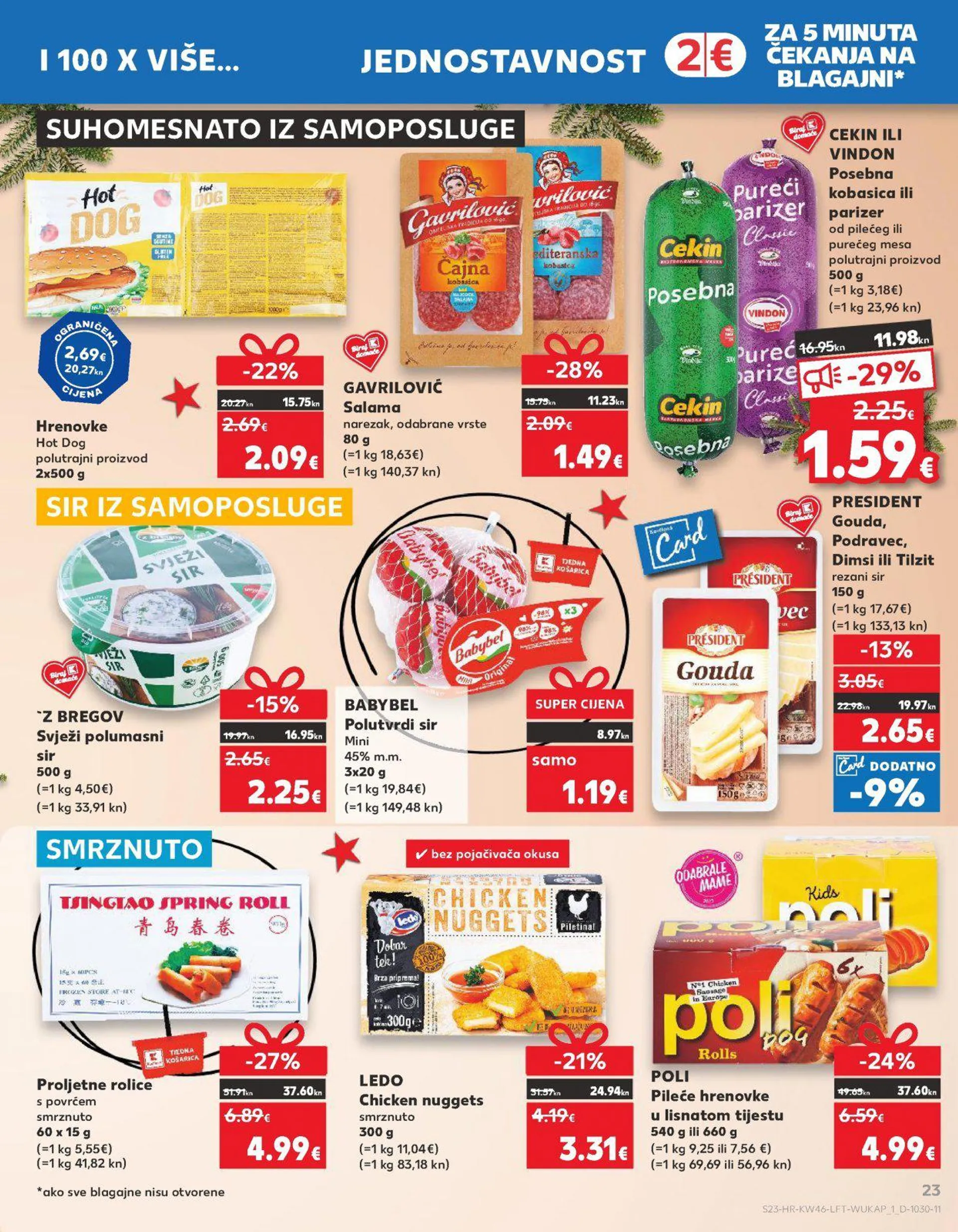 Katalog Kaufland katalog do 21.11.2023 od 15. studenoga do 21. studenoga 2023. - Pregled Stranica 23