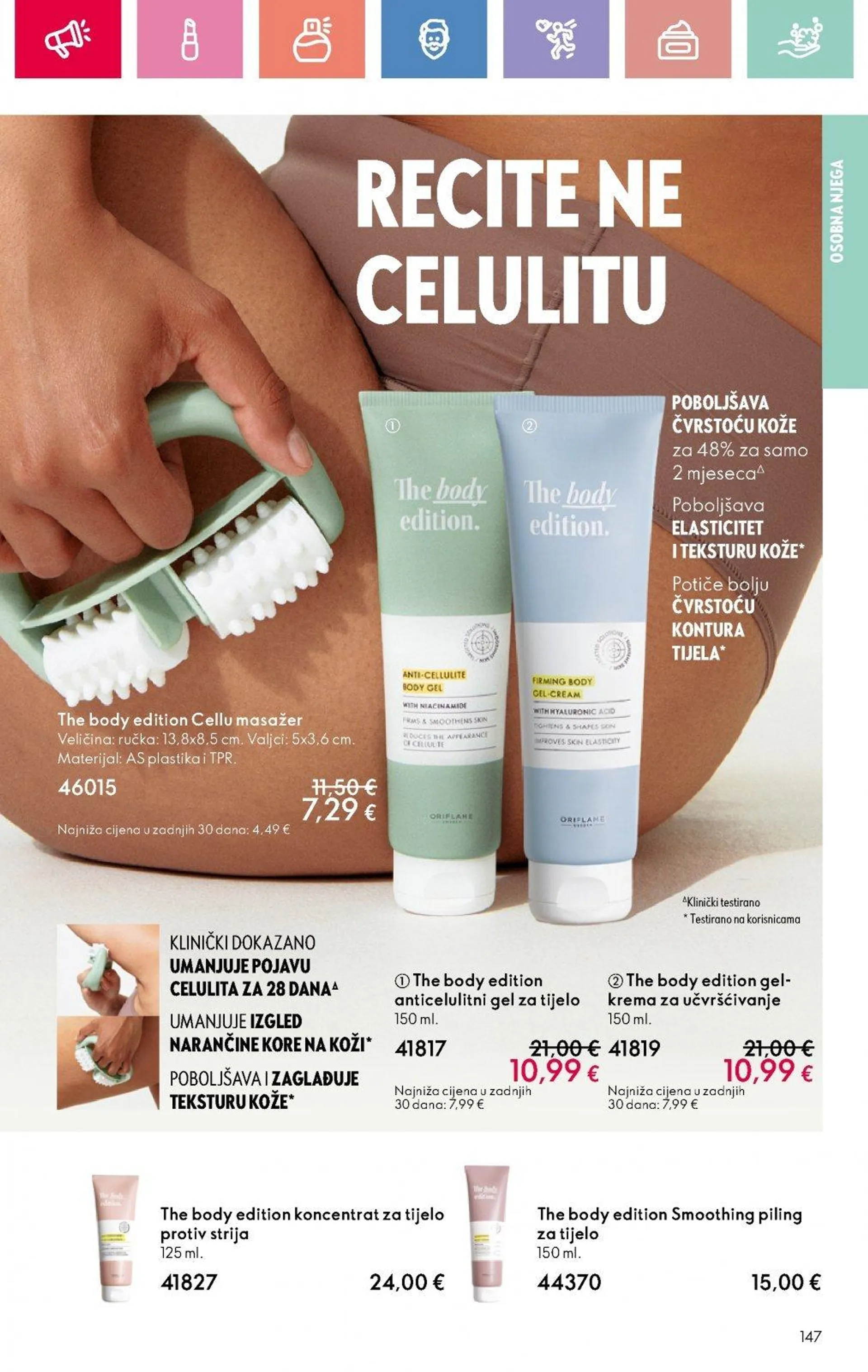 Katalog Oriflame katalog do 08.03.2025 od 20. veljače do 8. ožujka 2025. - Pregled Stranica 147