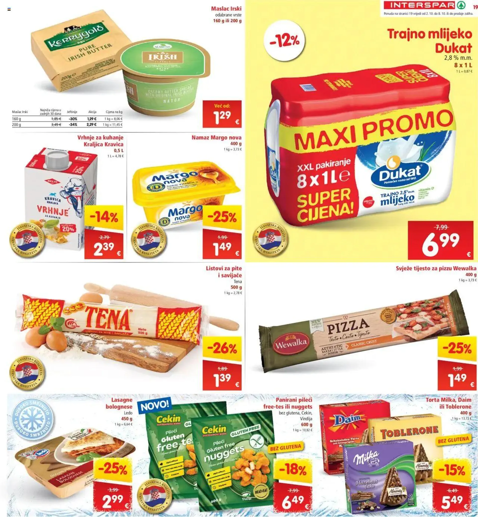 Katalog Katalog Interspar od 2. listopada do 8. listopada 2024. - Pregled Stranica 19