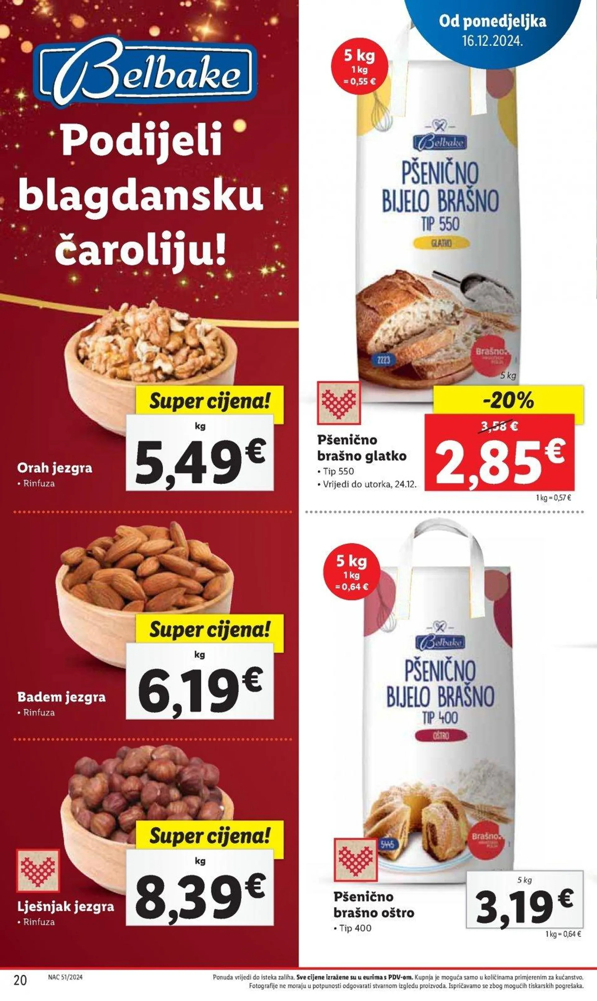 Katalog Lidl katalog do 24.12.2024 od 19. prosinca do 24. prosinca 2024. - Pregled Stranica 20