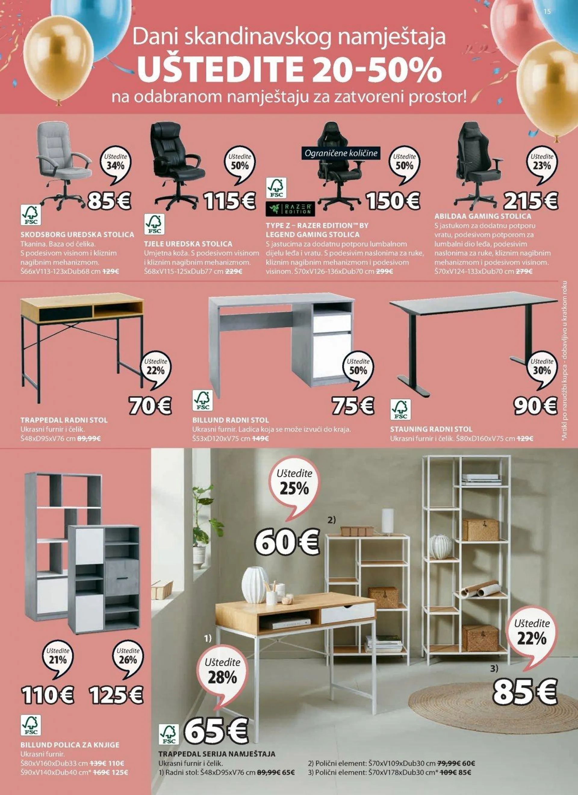 Katalog JYSK katalog do 15.10.2024 od 12. rujna do 15. listopada 2024. - Pregled Stranica 15