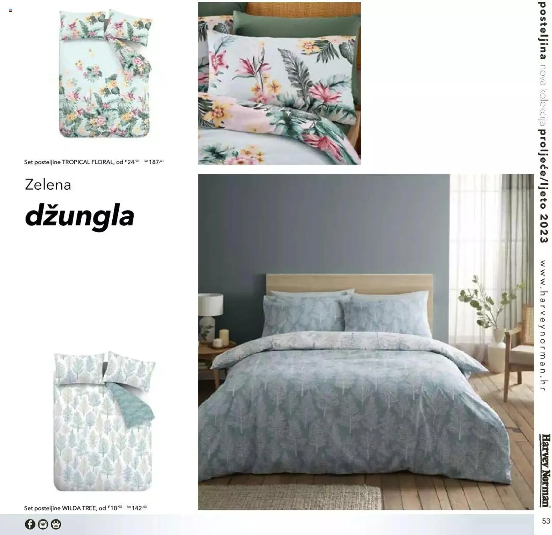 Katalog Nova kolekcija posteljine 2023 Harvey Norman od 20. ožujka do 31. prosinca 2023. - Pregled Stranica 53