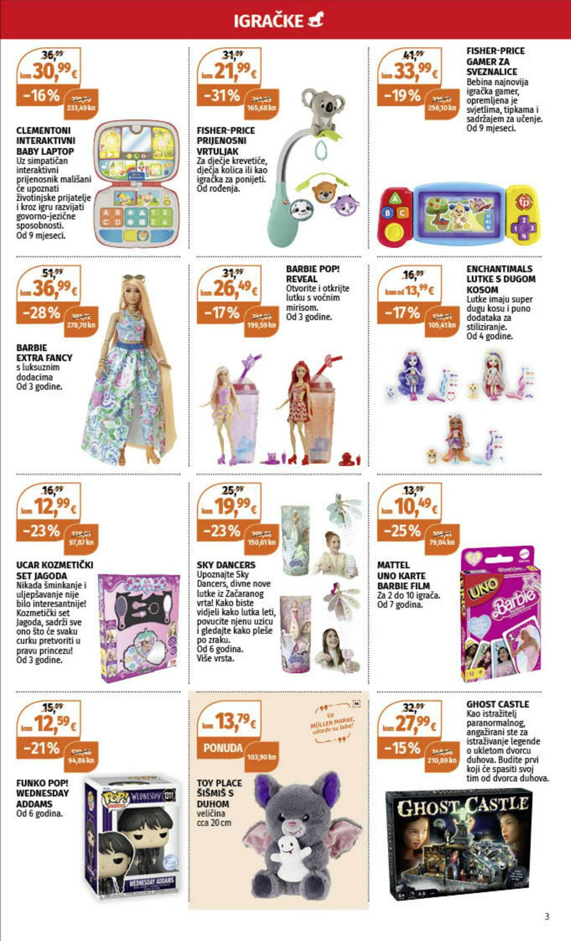 Katalog Müller - Halloween od 9. listopada do 15. listopada 2023. - Pregled Stranica 3