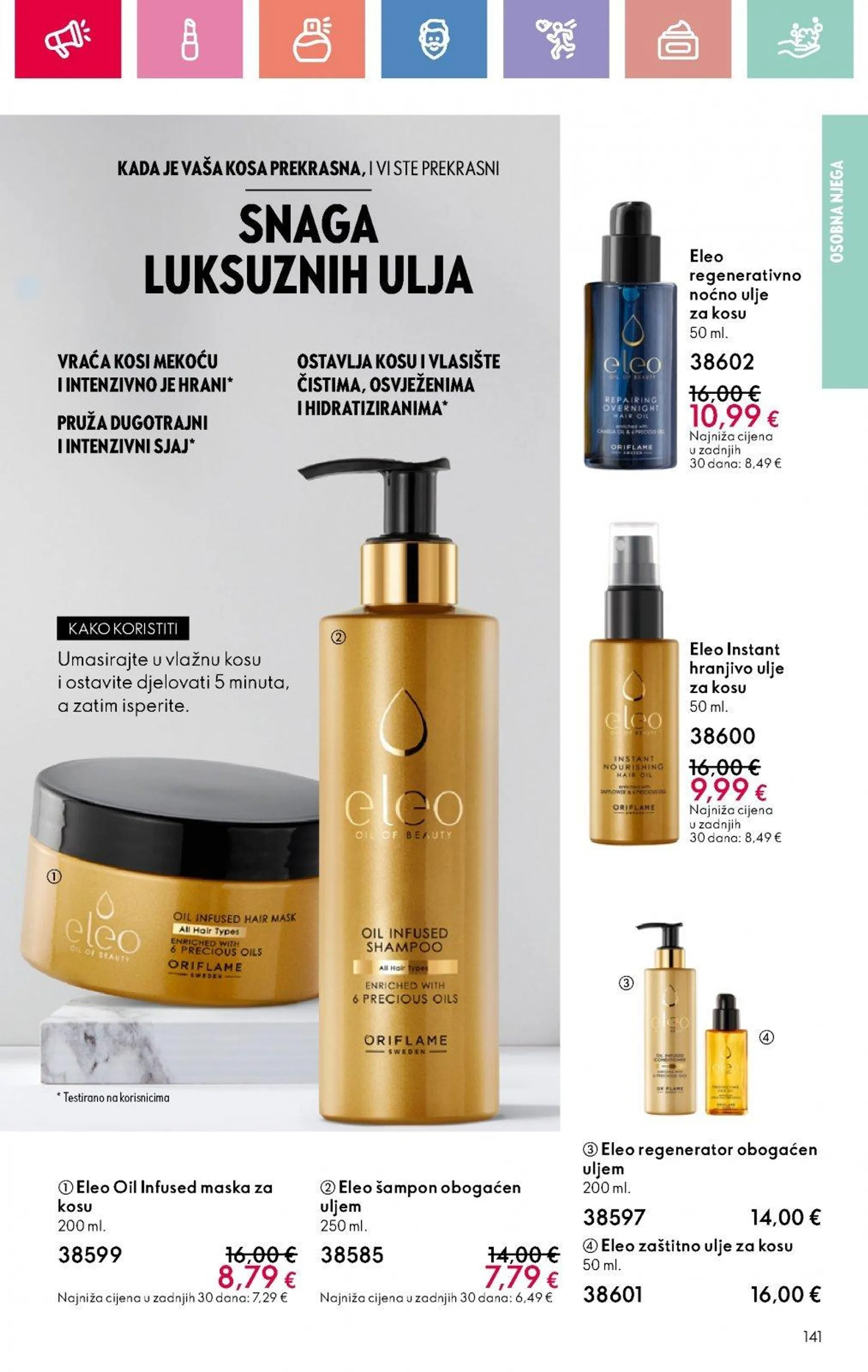 Katalog Oriflame katalog do 08.03.2025 od 20. veljače do 8. ožujka 2025. - Pregled Stranica 141