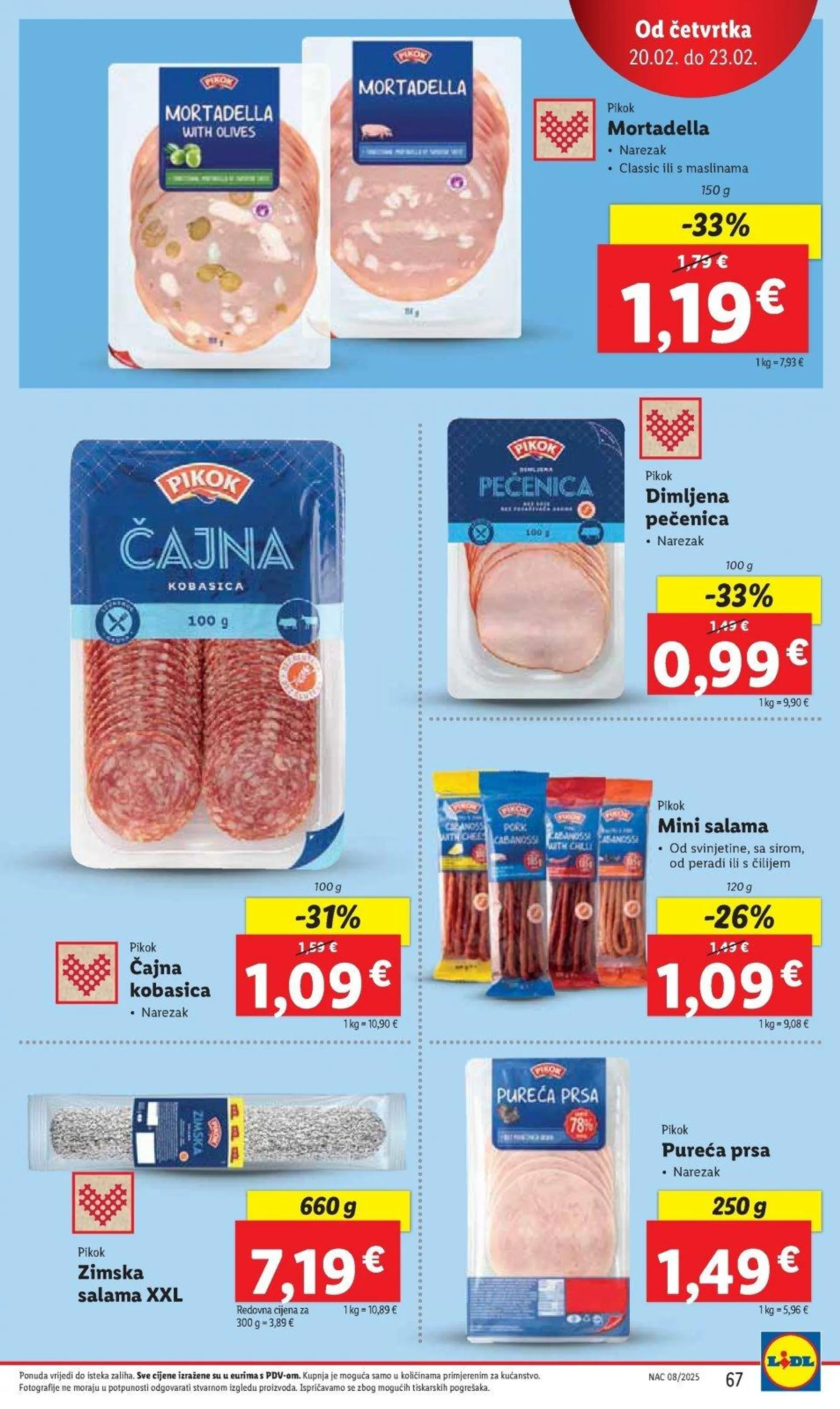 Katalog Lidl katalog do 23.02.2025 od 13. veljače do 23. veljače 2025. - Pregled Stranica 67