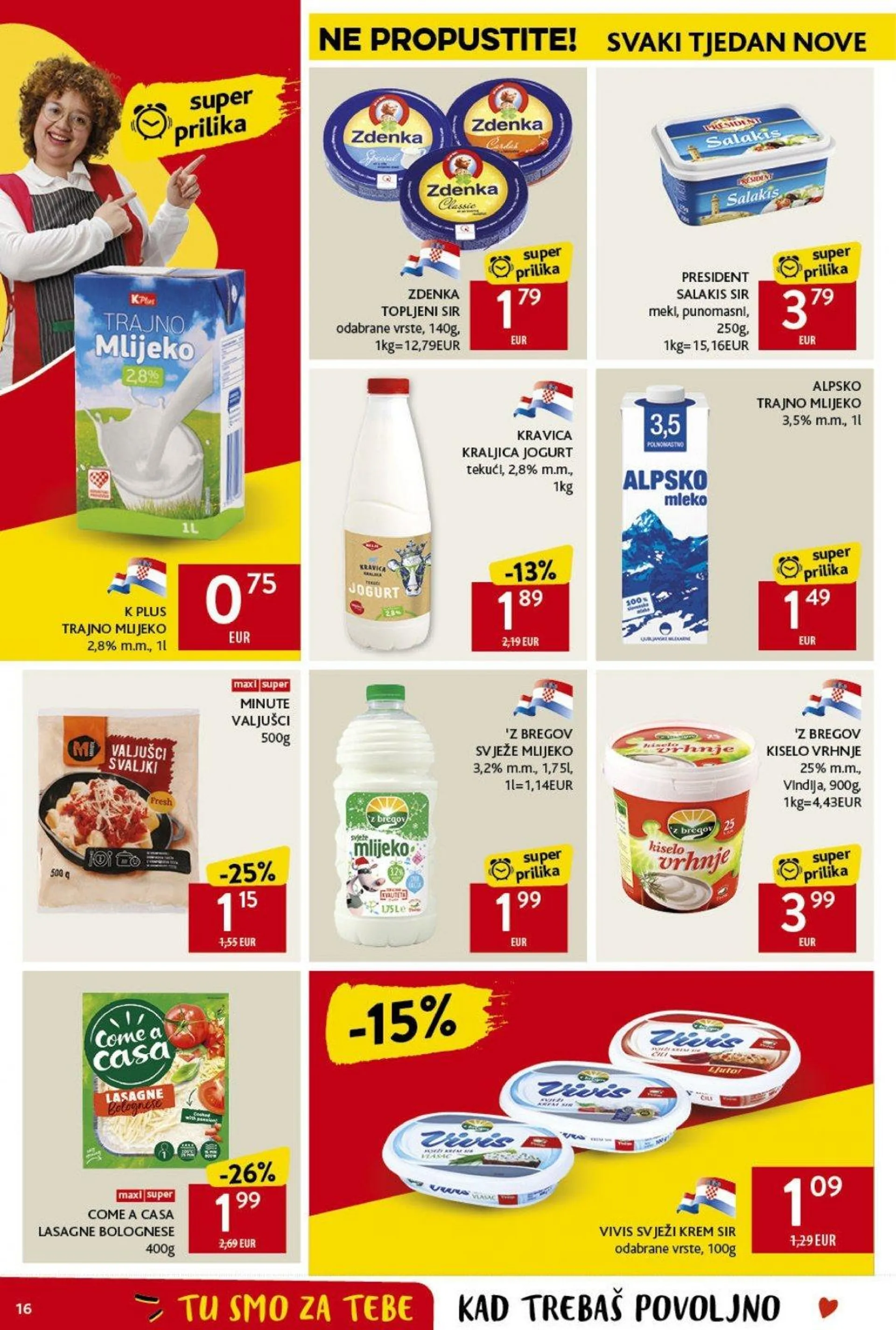 Katalog Konzum katalog do 29.01.2025 od 23. siječnja do 29. siječnja 2025. - Pregled Stranica 16