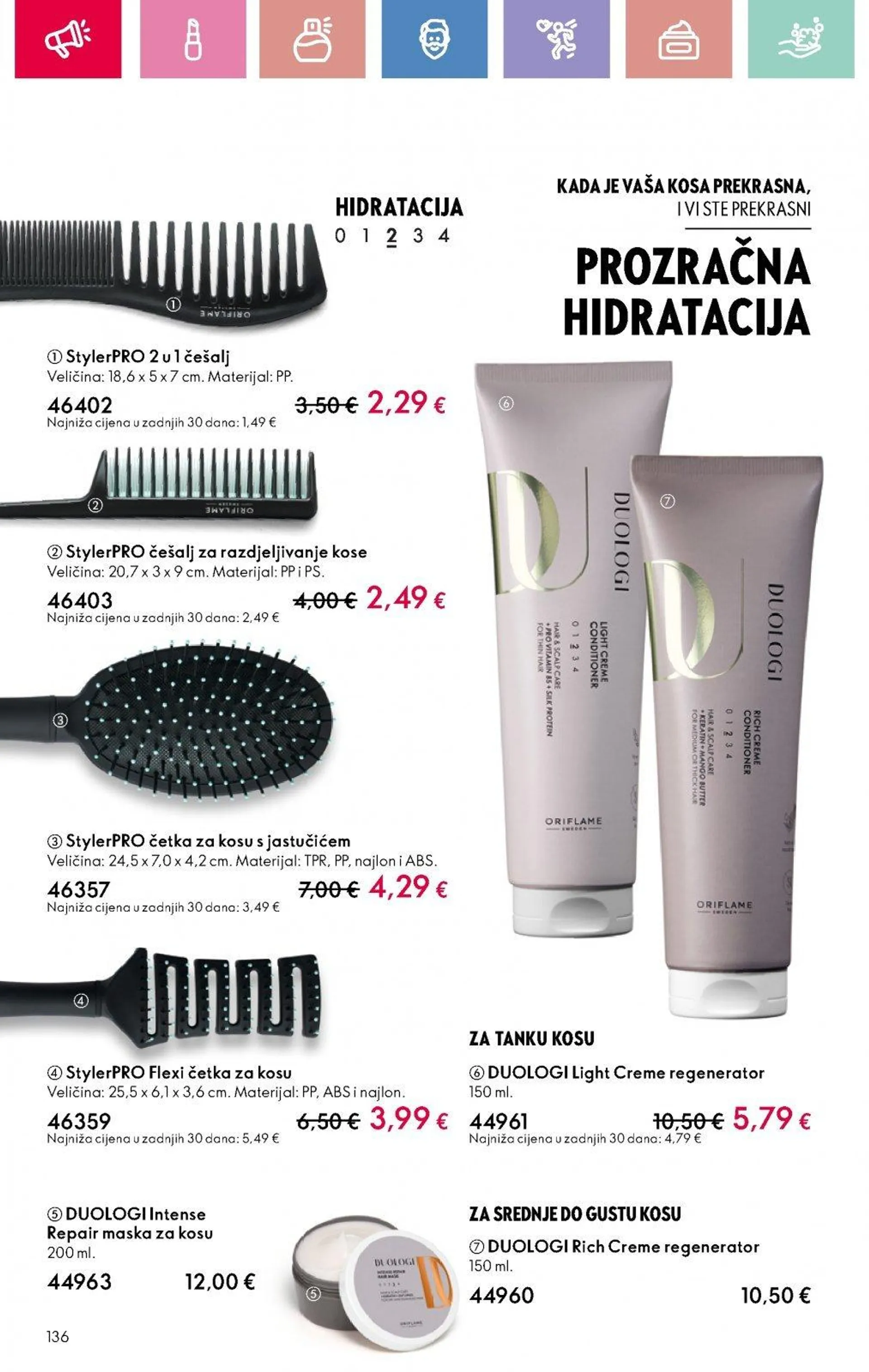 Katalog Oriflame katalog do 08.03.2025 od 20. veljače do 8. ožujka 2025. - Pregled Stranica 136