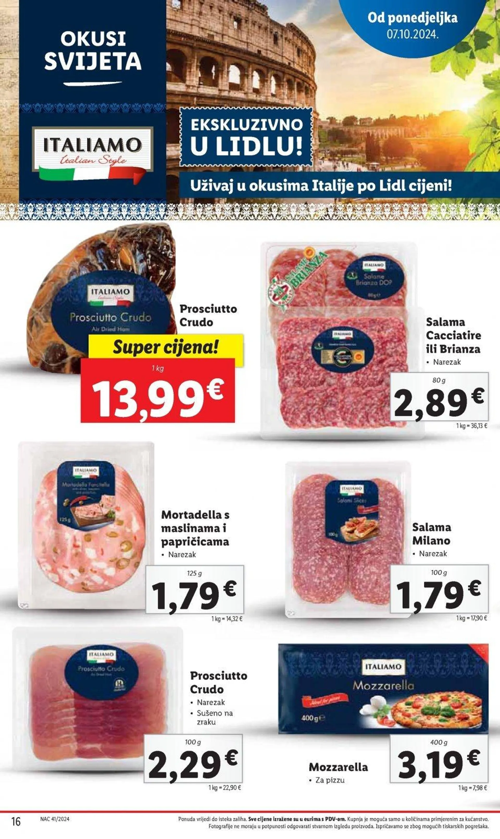 Katalog Lidl katalog do 13.10.2024 od 3. listopada do 13. listopada 2024. - Pregled Stranica 16