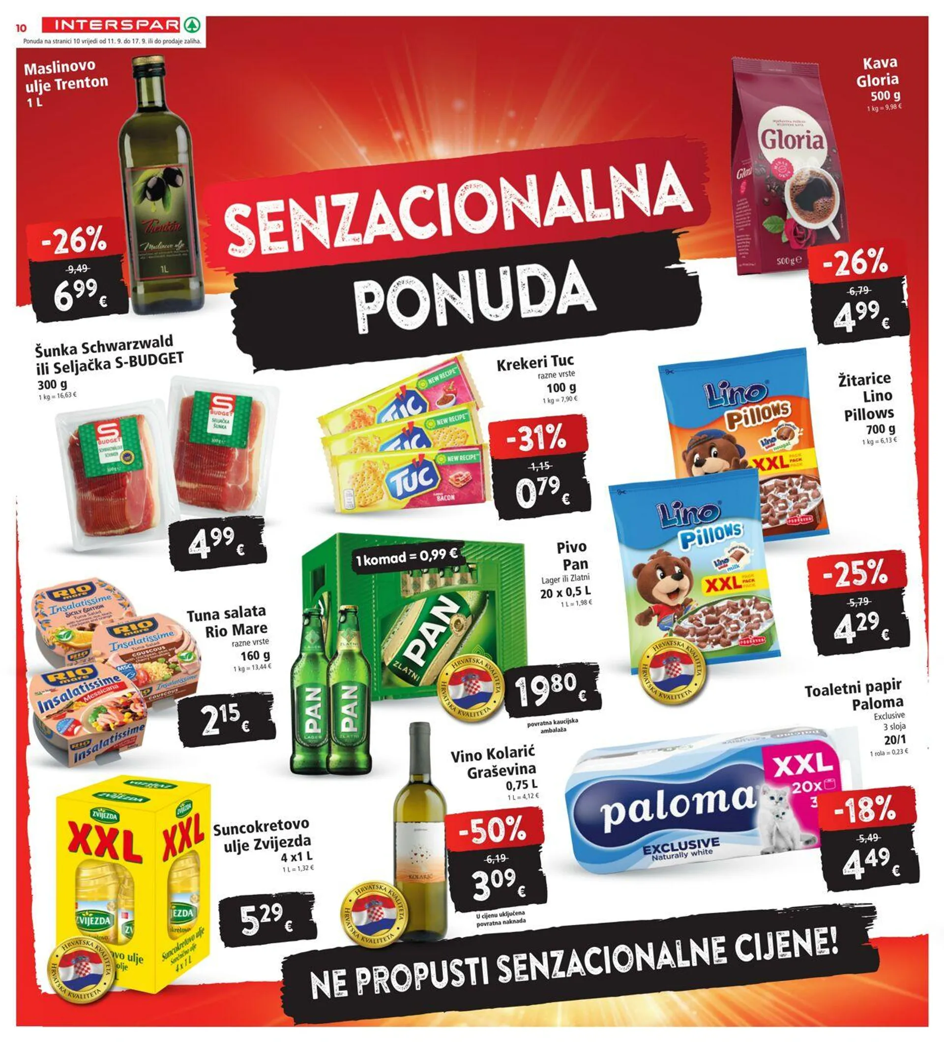 Katalog Spar od 11. rujna do 18. rujna 2024. - Pregled Stranica 10