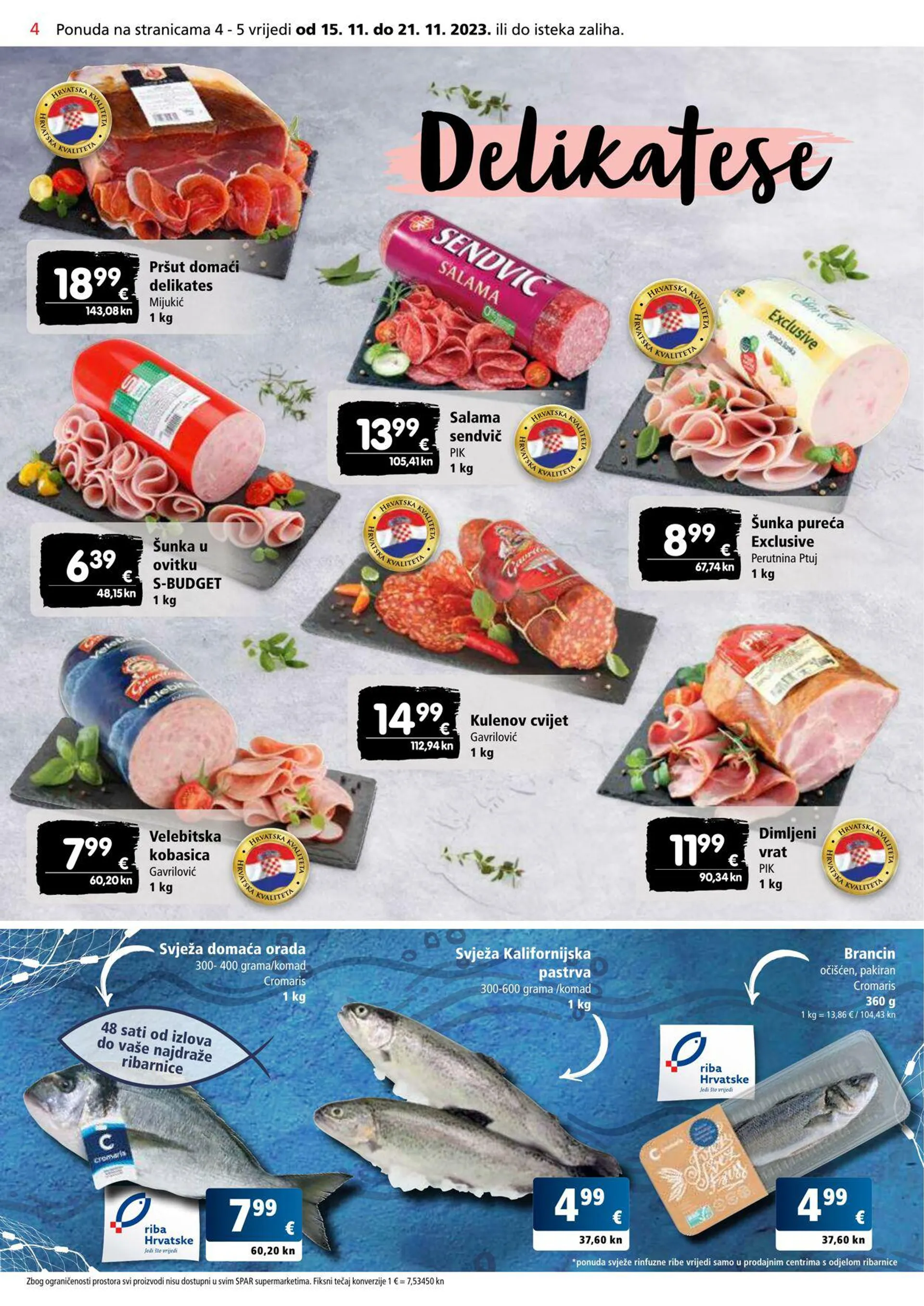 Katalog Spar od 15. studenoga do 21. studenoga 2023. - Pregled Stranica 4