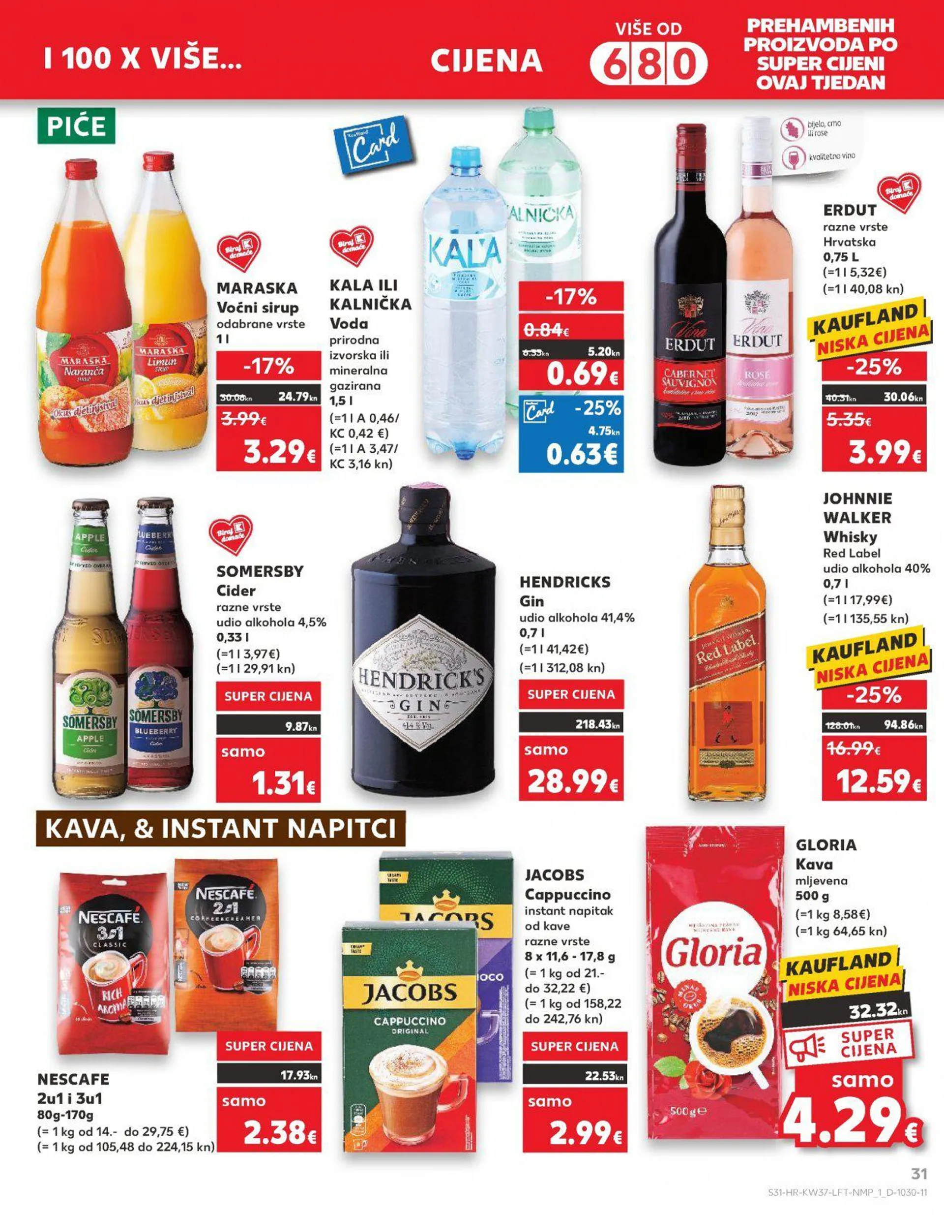 Katalog Kaufland katalog do 19.09.2023 od 13. rujna do 19. rujna 2023. - Pregled Stranica 31