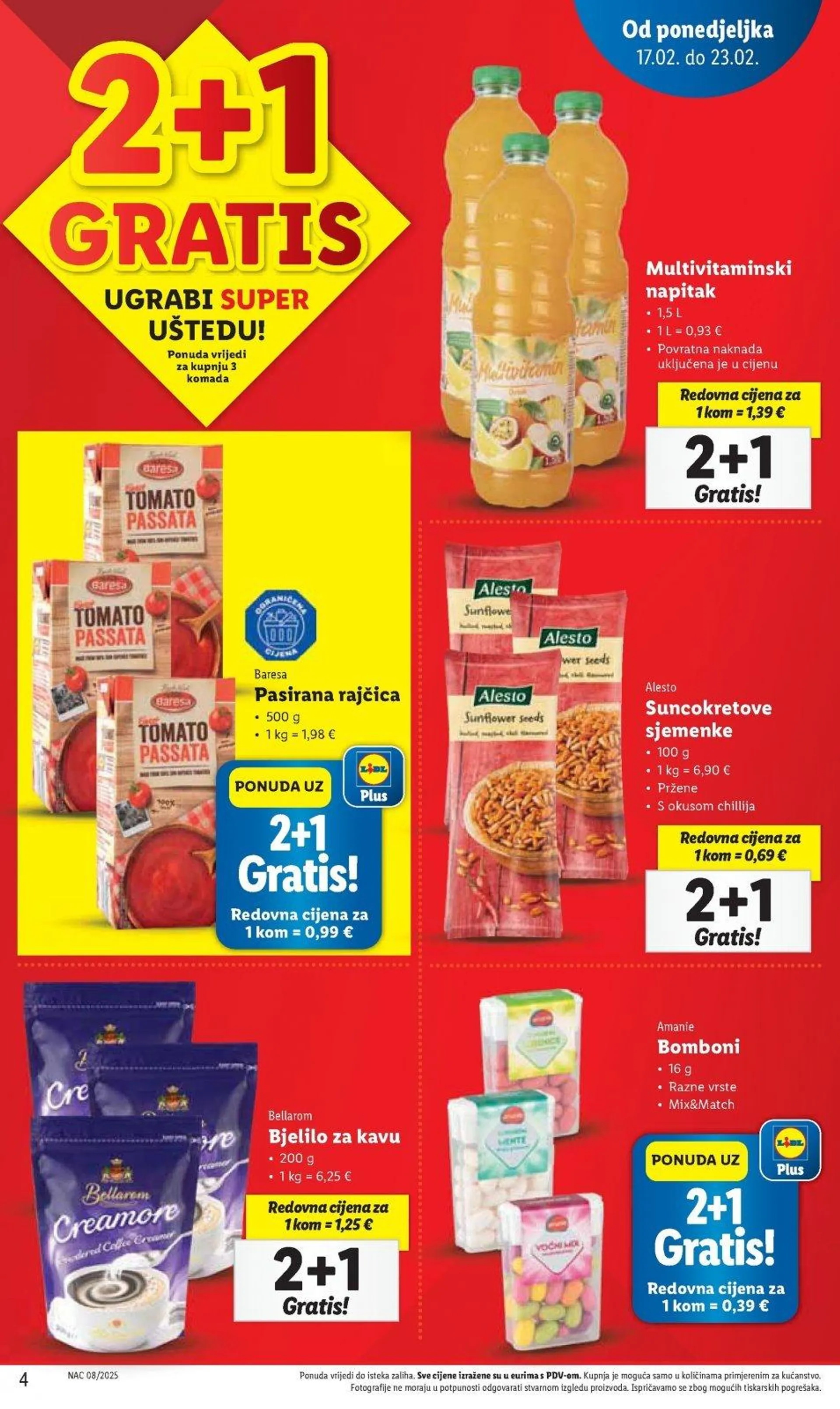 Katalog Lidl katalog do 23.02.2025 od 13. veljače do 23. veljače 2025. - Pregled Stranica 4