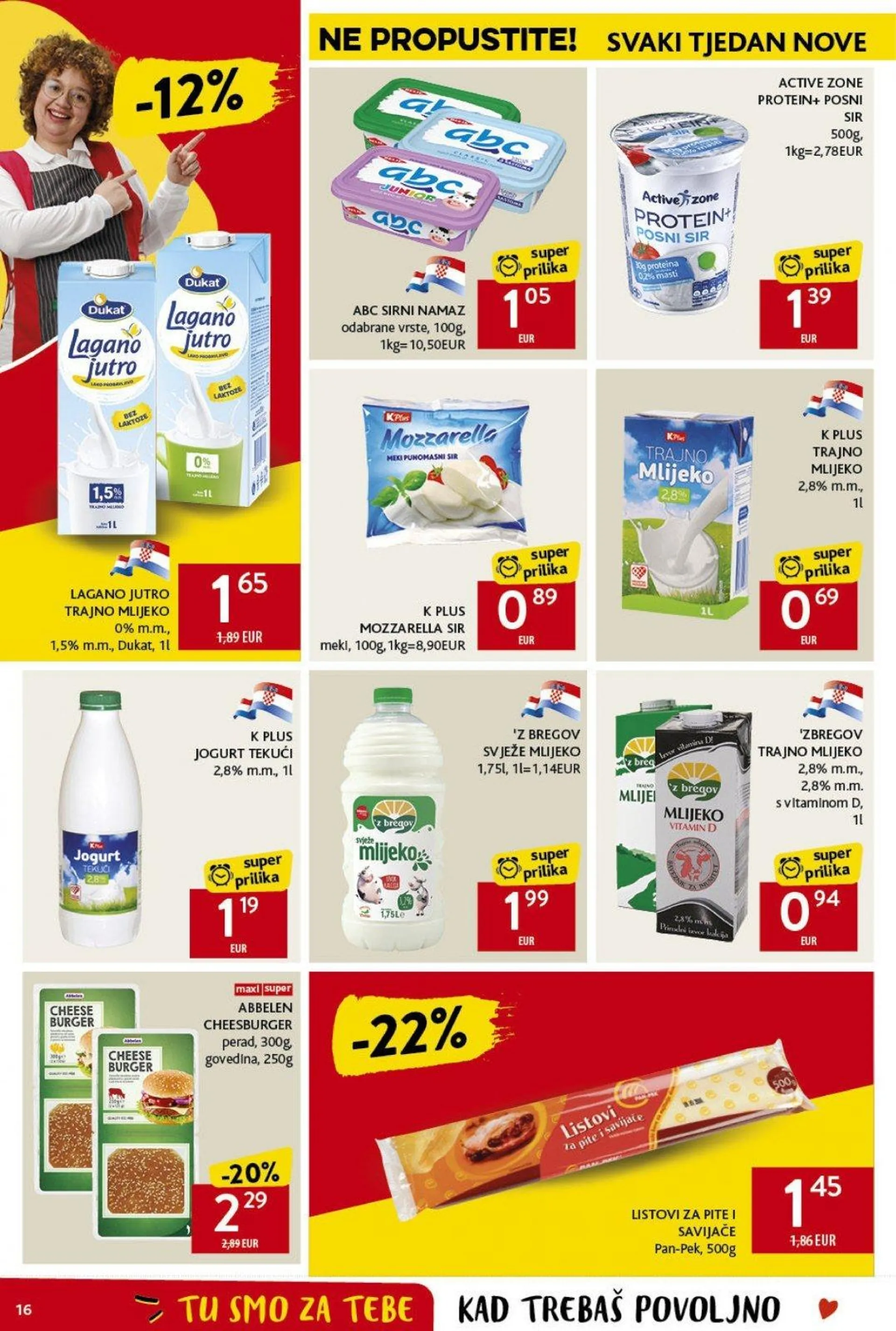 Katalog Konzum katalog do 02.10.2024 od 26. rujna do 2. listopada 2024. - Pregled Stranica 16