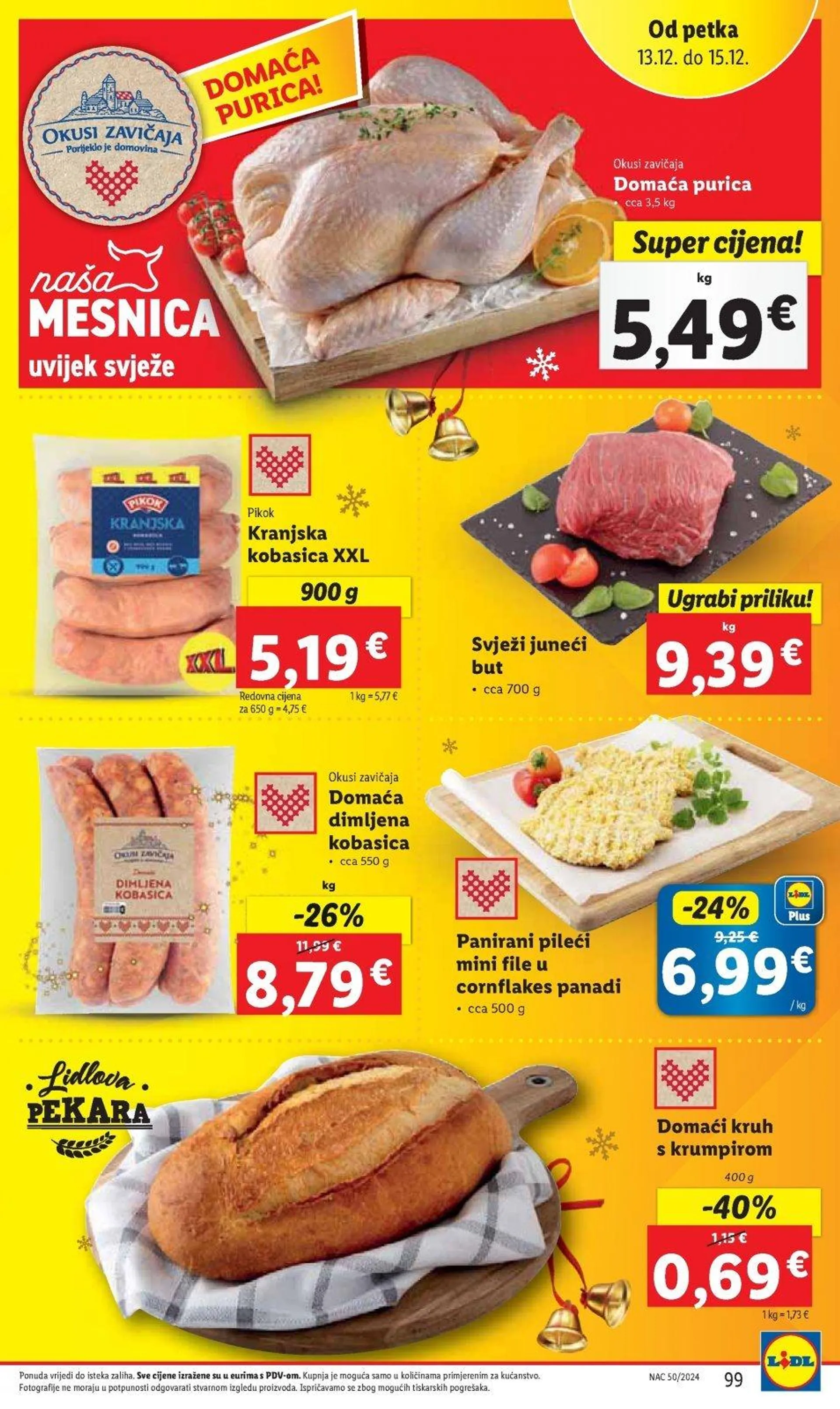 Katalog Lidl katalog do 15.12.2024 od 5. prosinca do 15. prosinca 2024. - Pregled Stranica 99