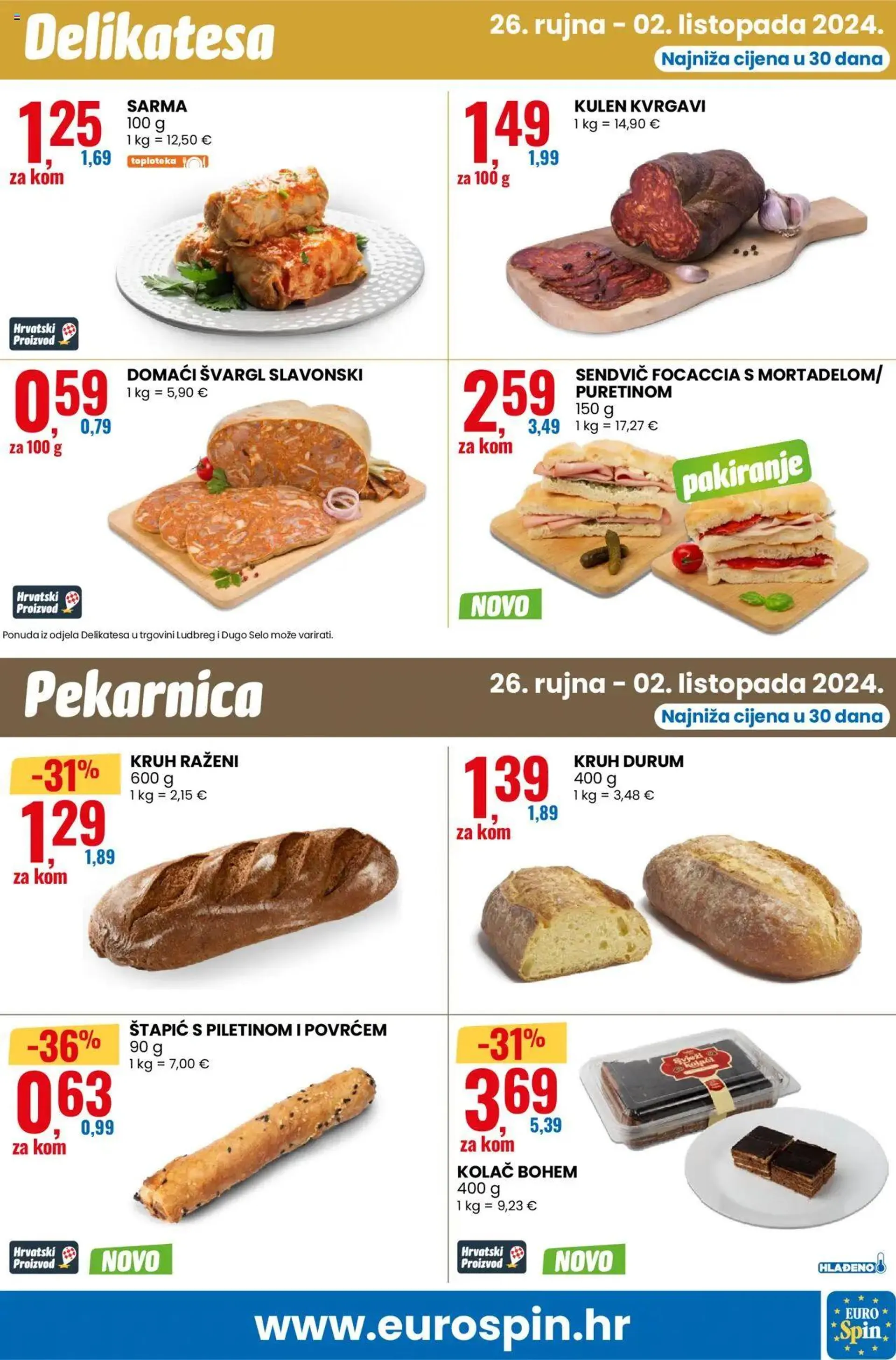 Katalog Eurospin - katalog od 26. rujna do 2. listopada 2024. - Pregled Stranica 7