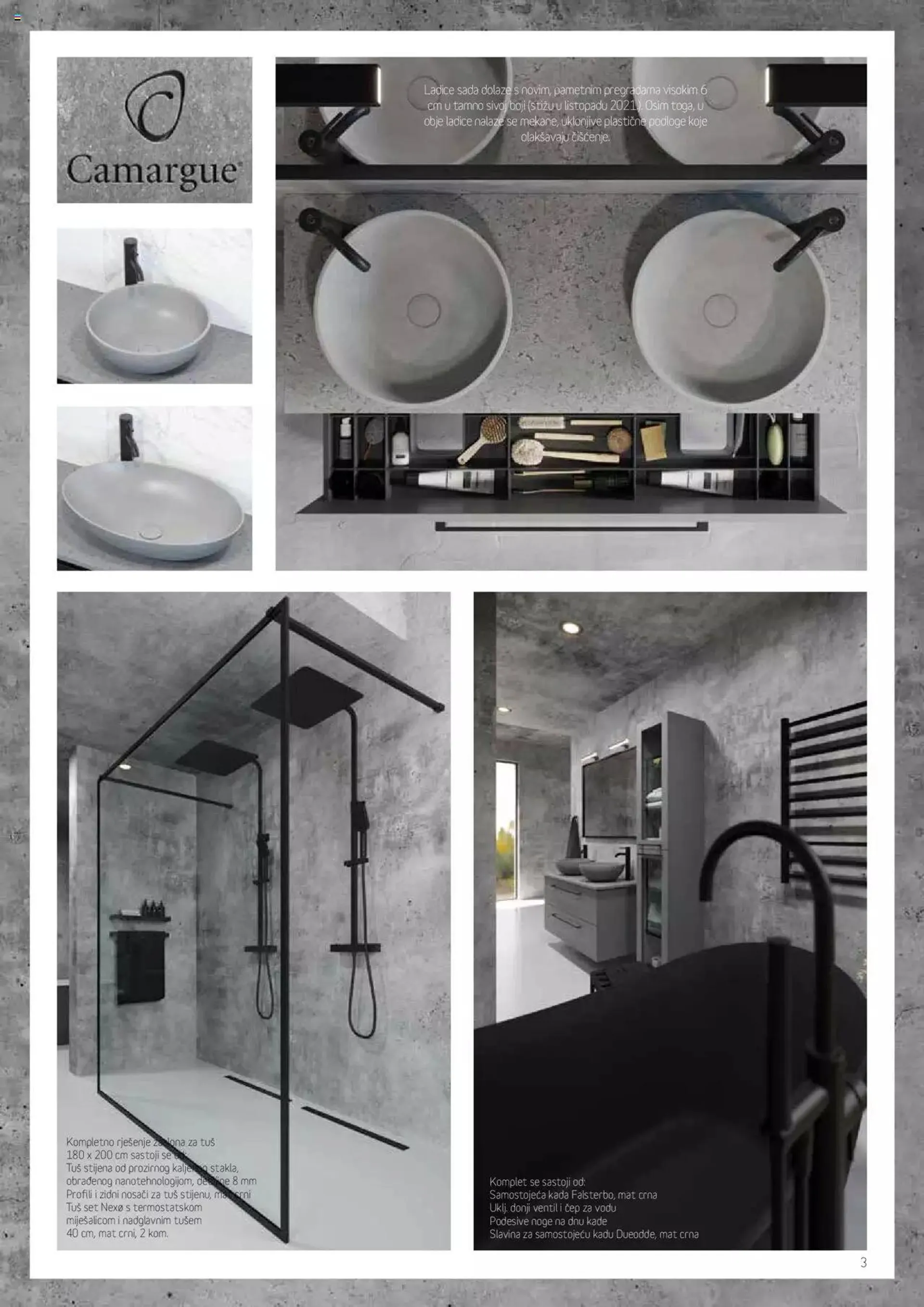 Katalog Katalog Camargue kupaonica Skargard Bauhaus od 10. ožujka do 31. prosinca 2023. - Pregled Stranica 3