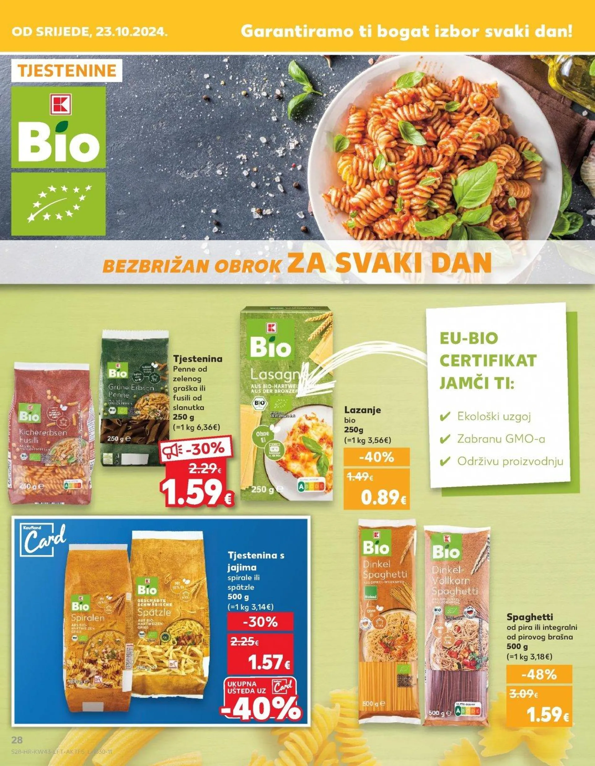 Katalog Kaufland katalog do 29.10.2024 od 23. listopada do 29. listopada 2024. - Pregled Stranica 22