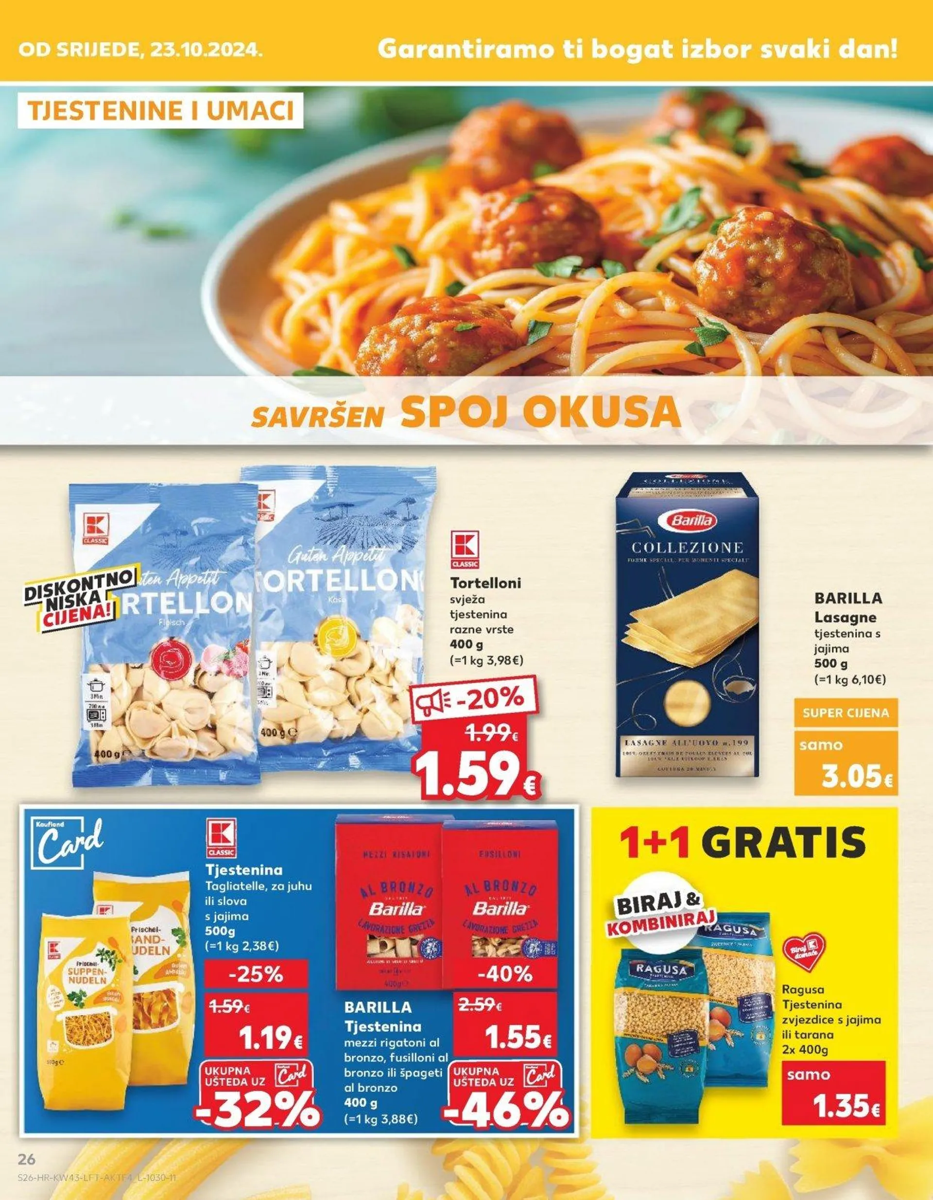 Katalog Kaufland katalog do 29.10.2024 od 23. listopada do 29. listopada 2024. - Pregled Stranica 20