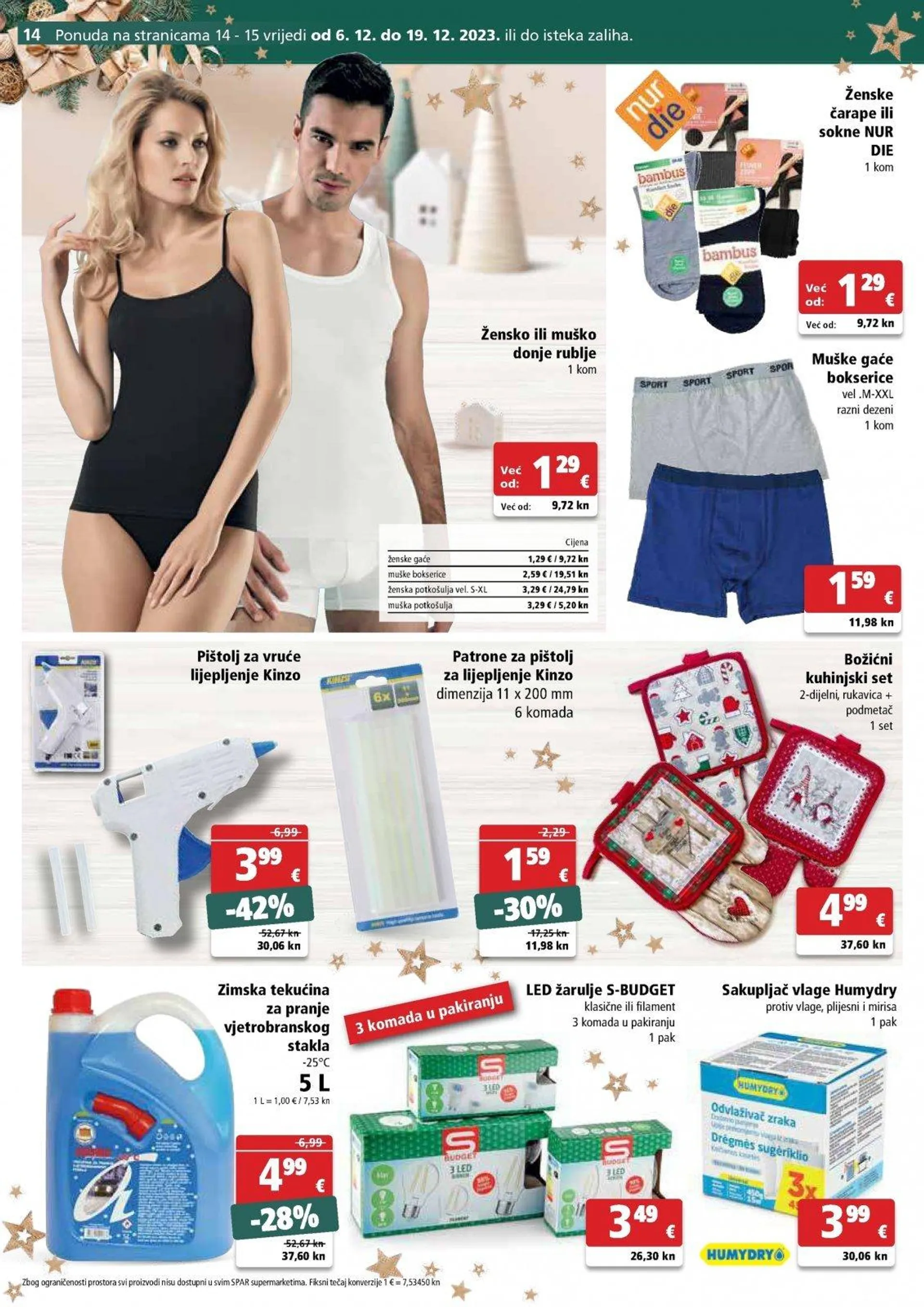 Katalog Spar katalog do 12.12.2023 od 6. prosinca do 12. prosinca 2023. - Pregled Stranica 14