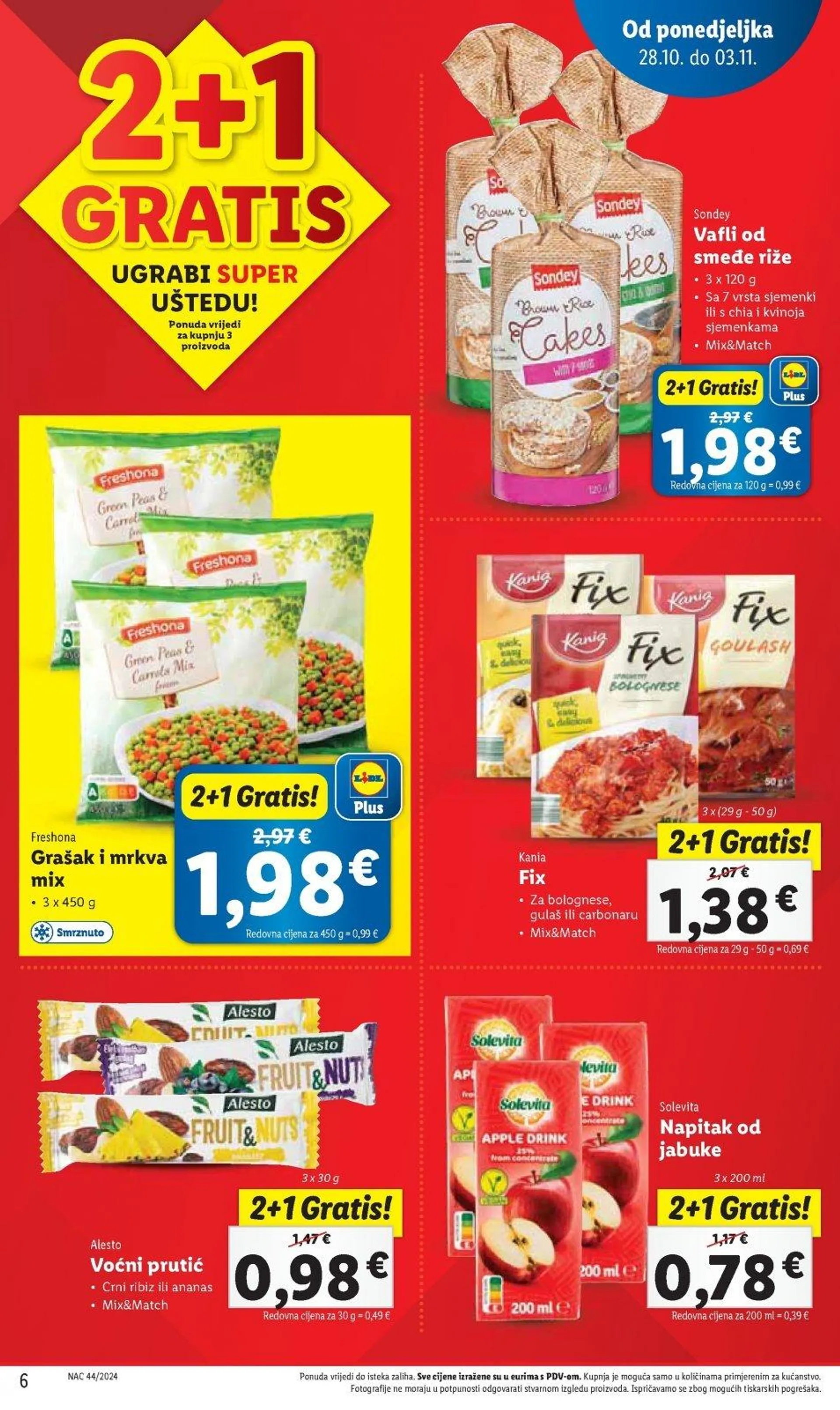 Katalog Lidl katalog do 03.11.2024 od 25. listopada do 3. studenoga 2024. - Pregled Stranica 6