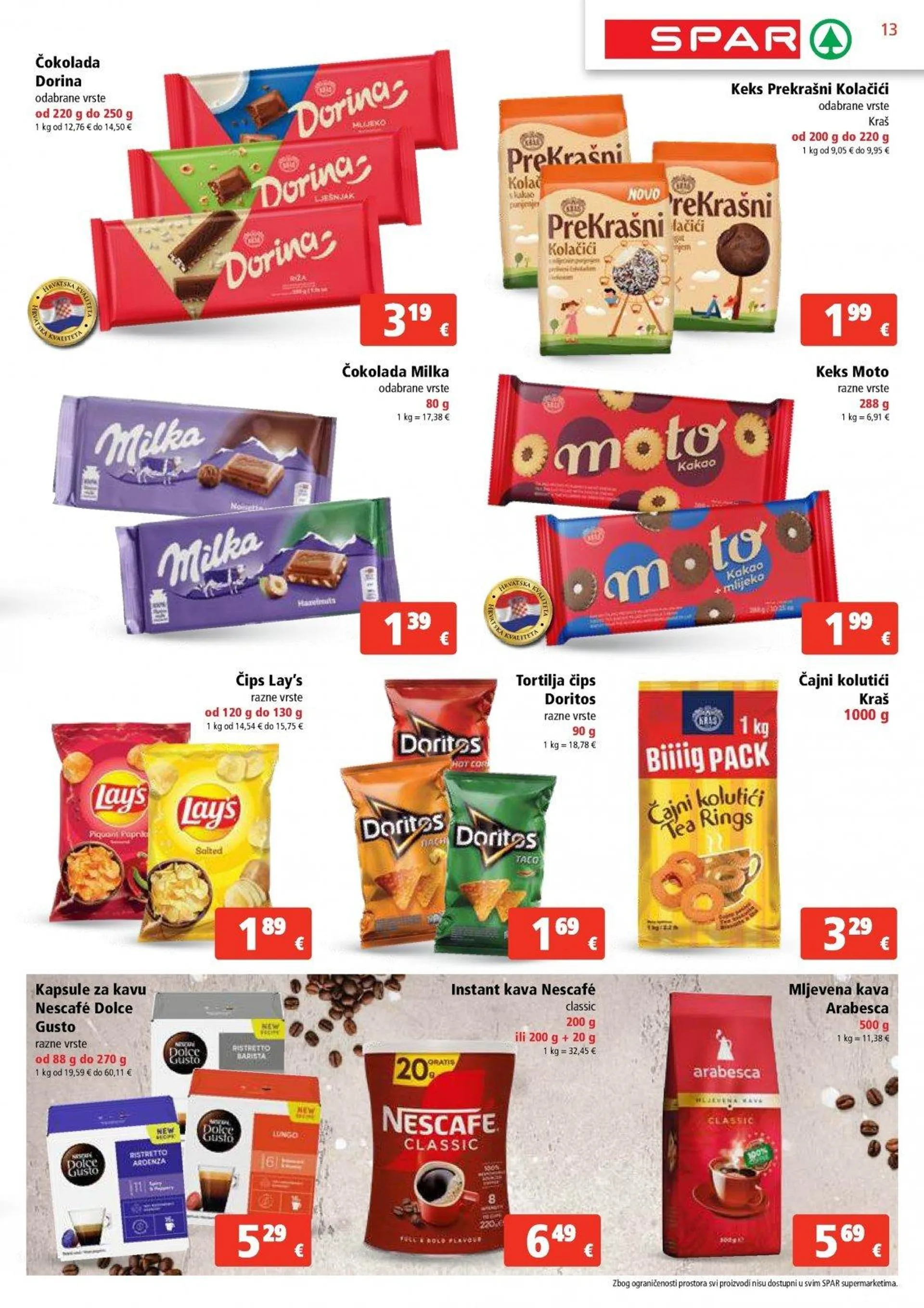 Katalog Spar katalog do 14.01.2025 od 8. siječnja do 14. siječnja 2025. - Pregled Stranica 13