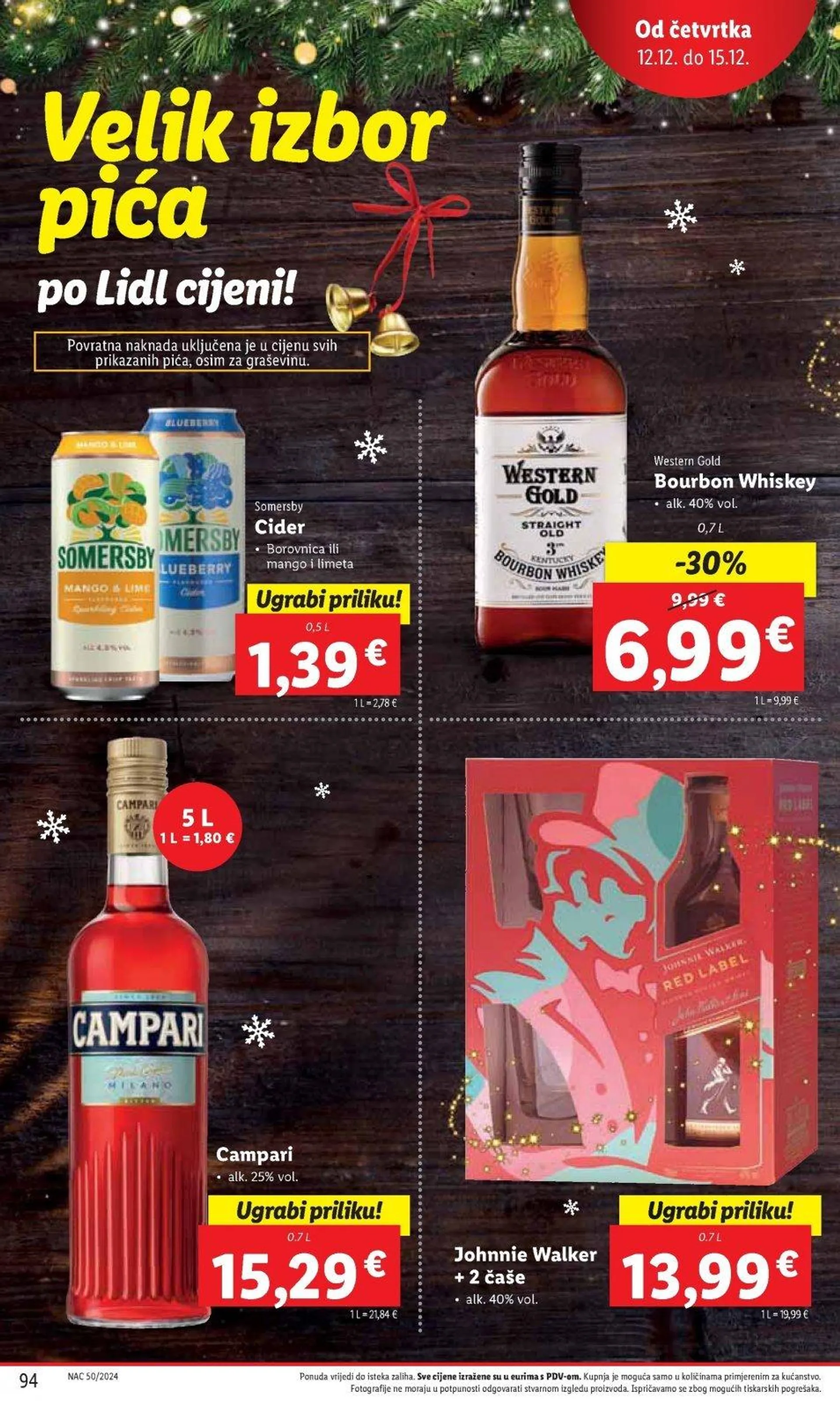 Katalog Lidl katalog do 15.12.2024 od 5. prosinca do 15. prosinca 2024. - Pregled Stranica 94