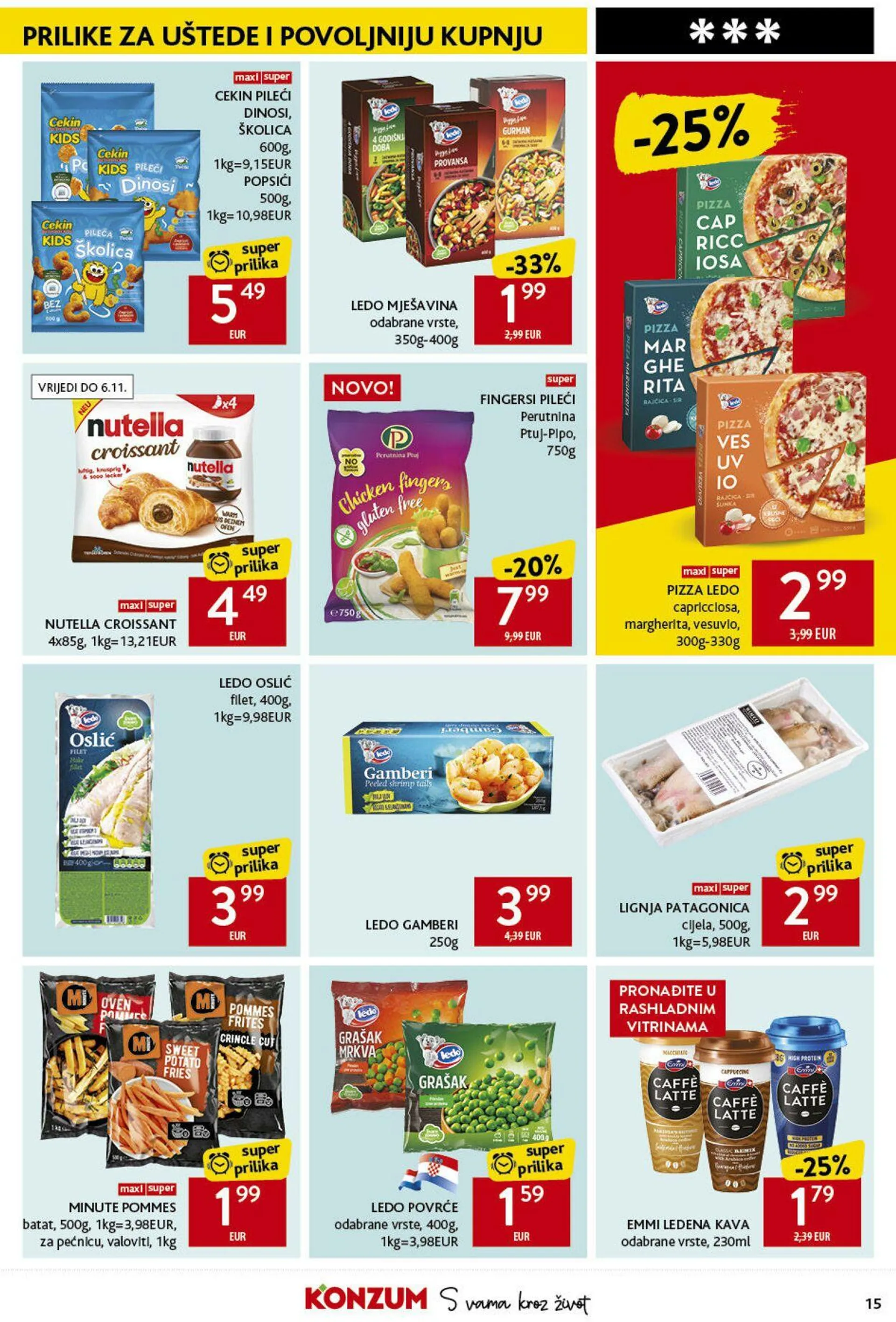 Katalog Konzum od 30. rujna do 9. listopada 2024. - Pregled Stranica 15