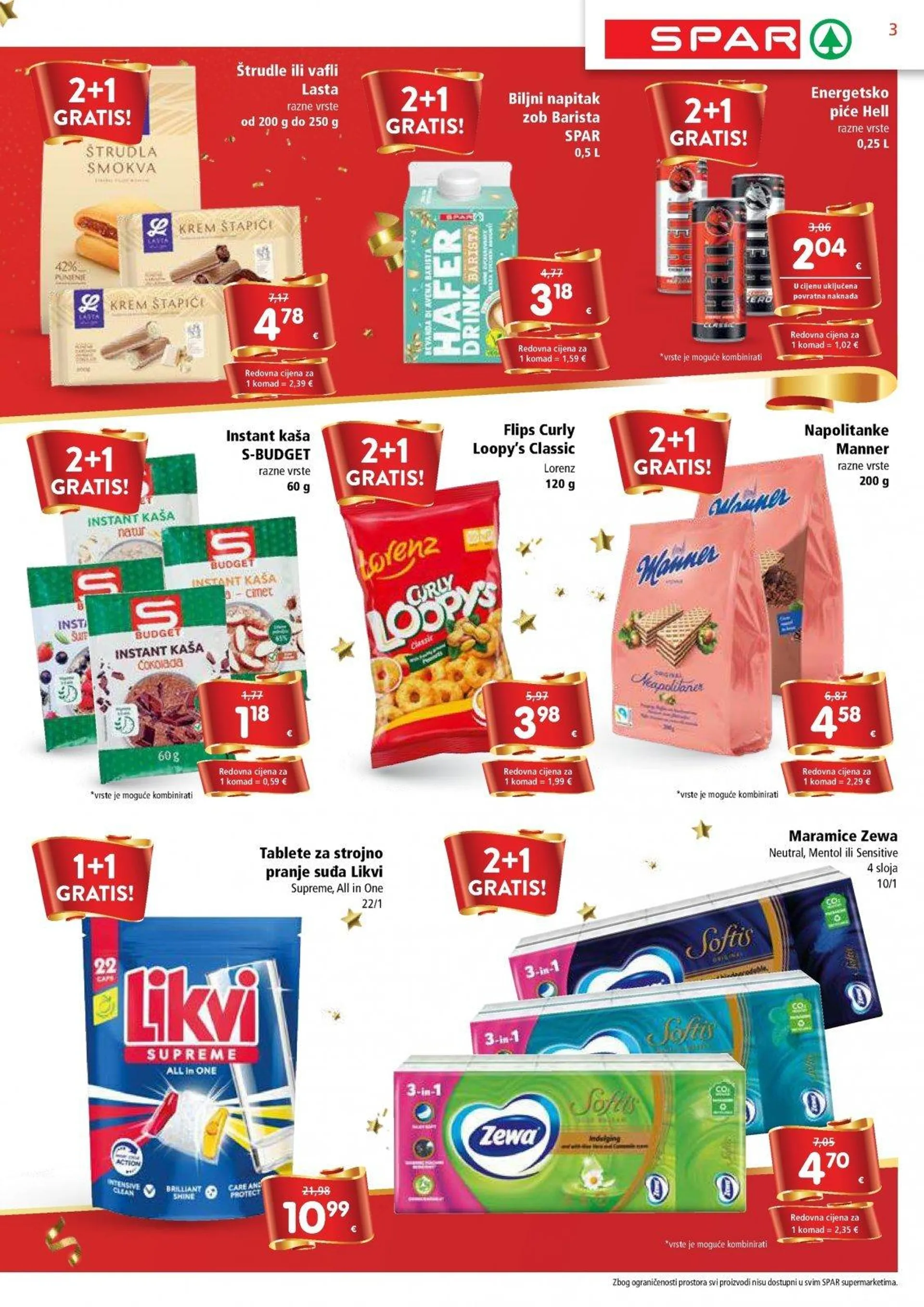 Katalog Spar katalog do 04.02.2025 od 29. siječnja do 4. veljače 2025. - Pregled Stranica 3