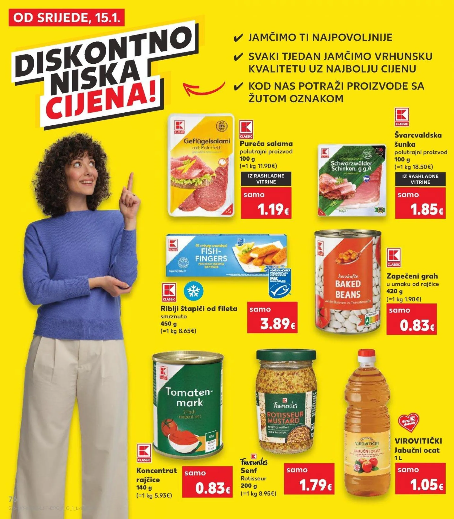 Katalog Kaufland katalog do 21.01.2025 od 15. siječnja do 21. siječnja 2025. - Pregled Stranica 76