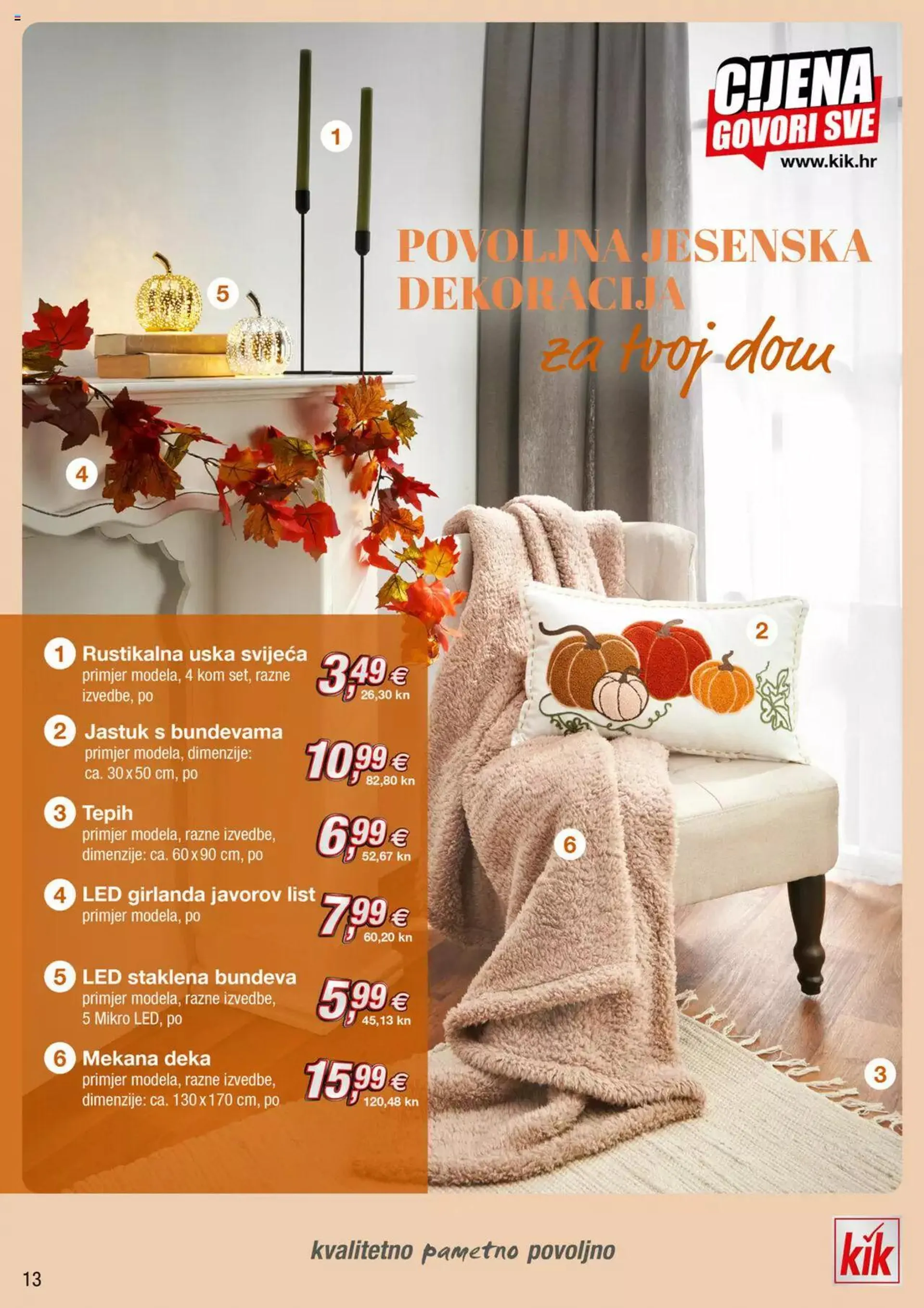 Katalog Katalog Kik od 25. rujna do 31. prosinca 2023. - Pregled Stranica 13