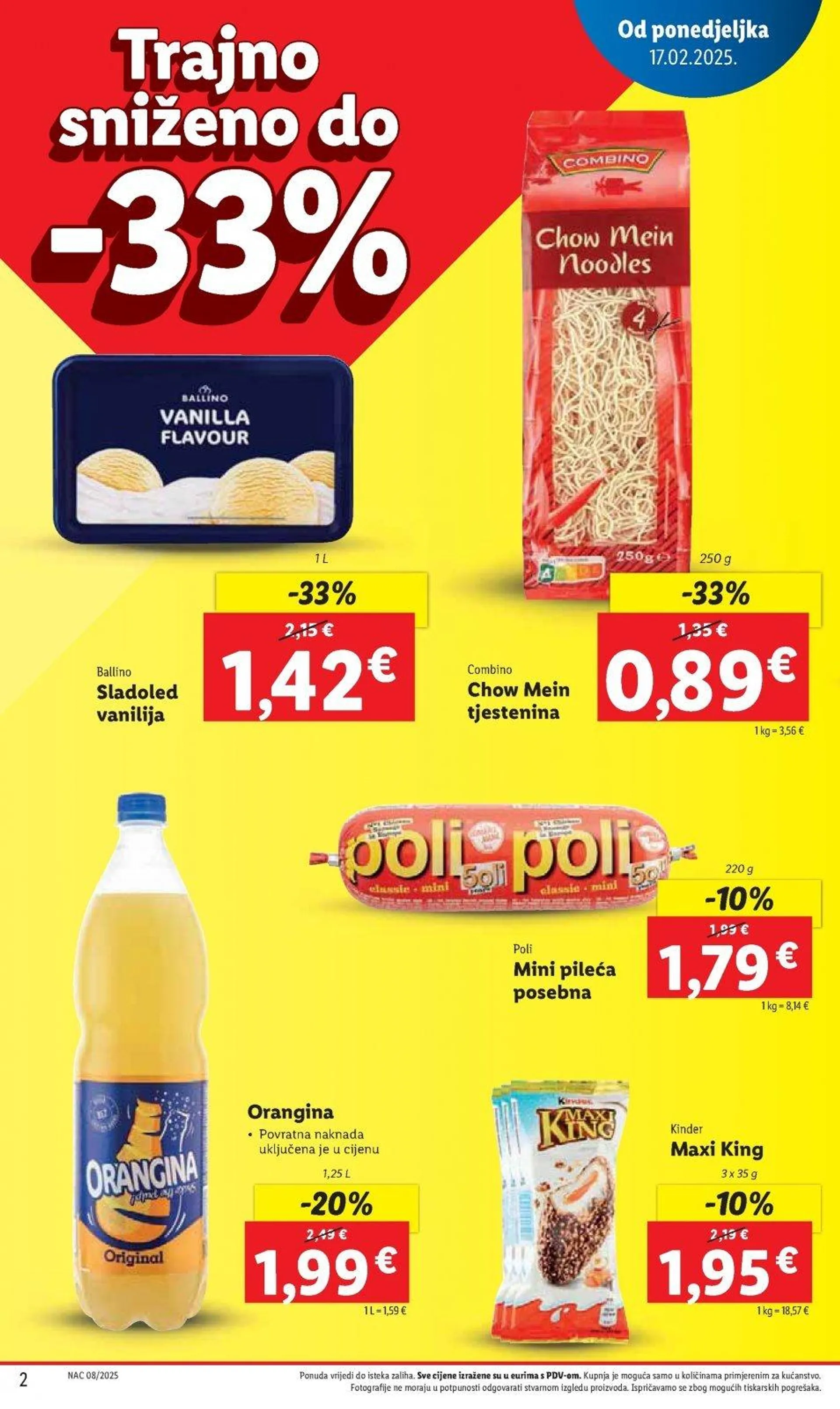 Katalog Lidl katalog do 23.02.2025 od 13. veljače do 23. veljače 2025. - Pregled Stranica 2