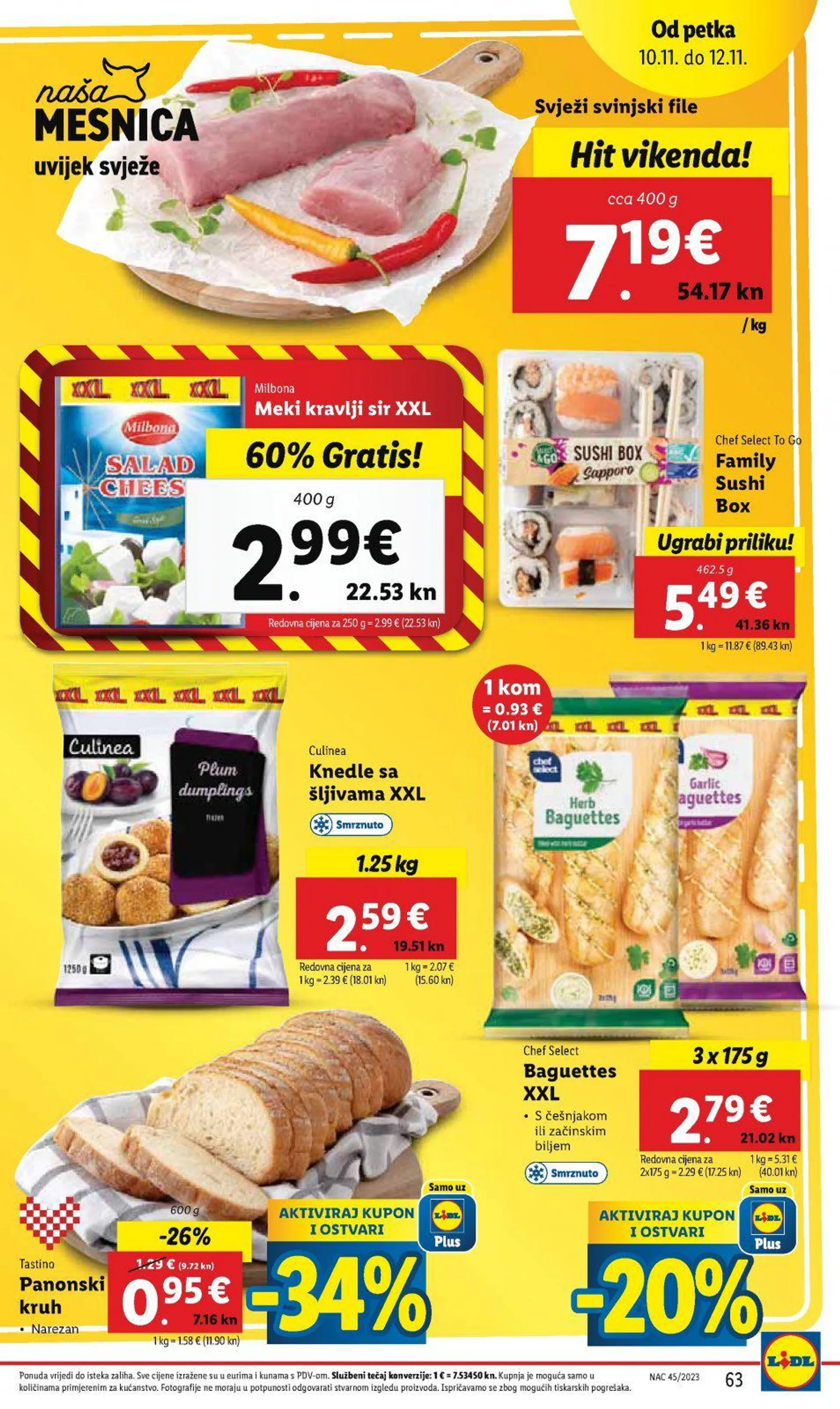 Katalog Lidl katalog do 12.11.2023 od 3. studenoga do 12. studenoga 2023. - Pregled Stranica 63
