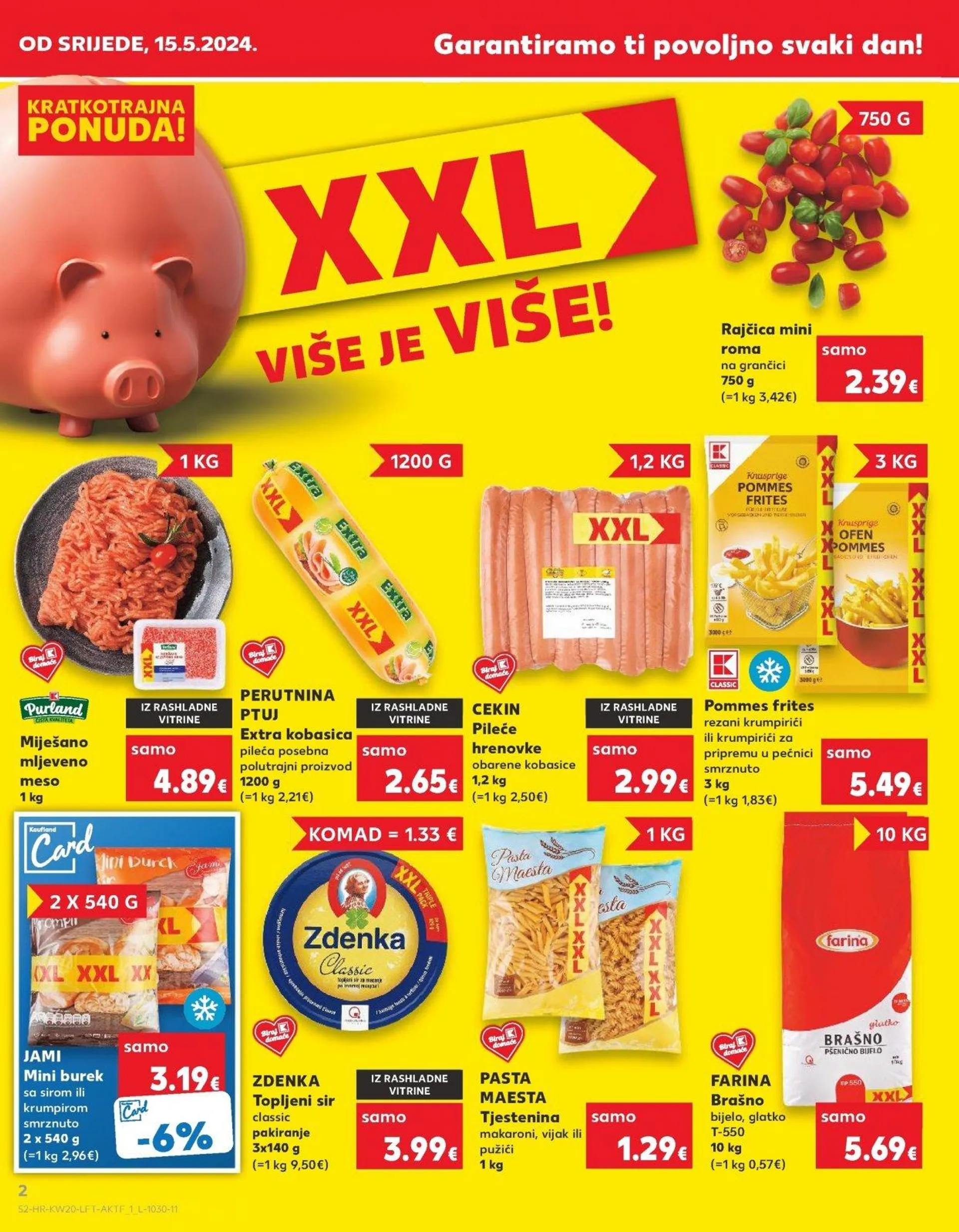 Katalog Kaufland katalog do 21.05.2024 od 16. svibnja do 21. svibnja 2024. - Pregled Stranica 2