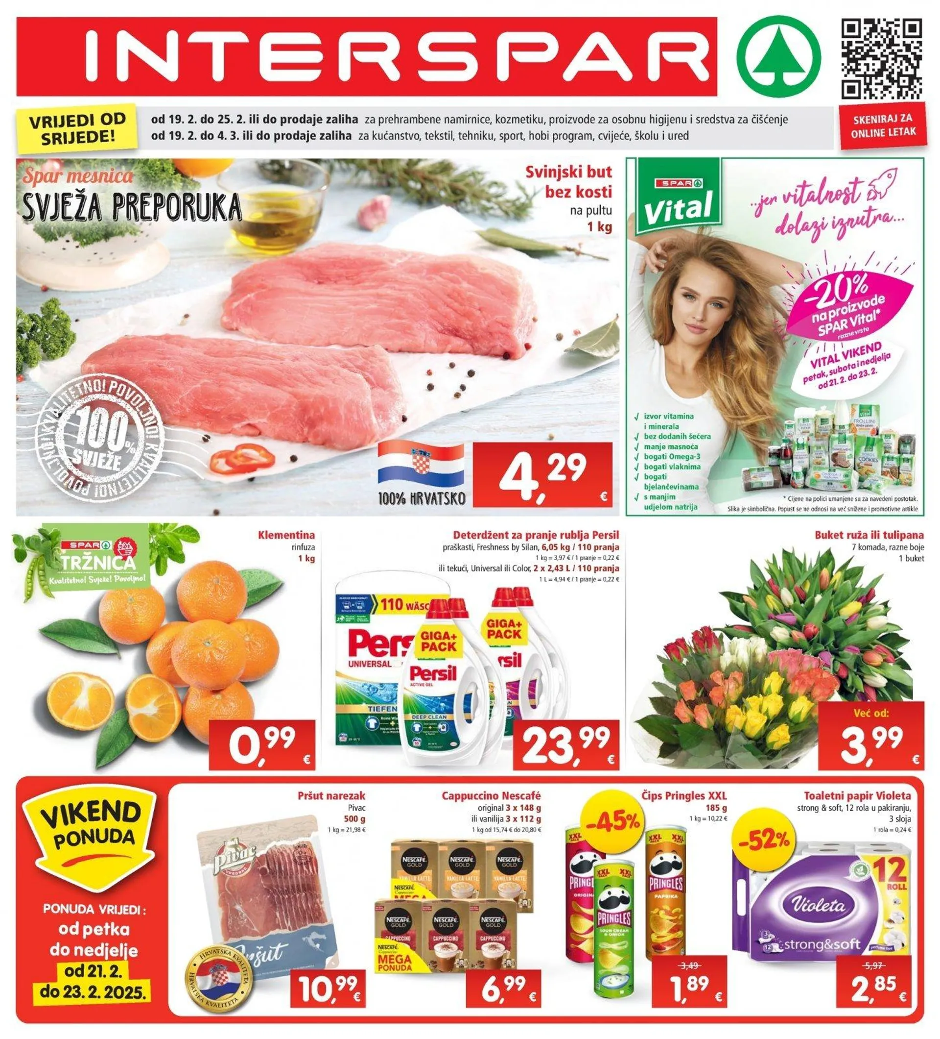 Katalog Interspar katalog do 25.02.2025 od 19. veljače do 25. veljače 2025. - Pregled Stranica 1