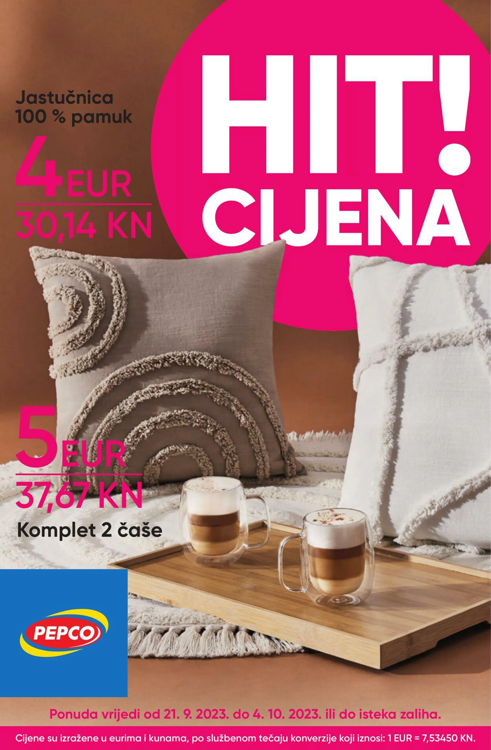 Katalog Pepco od 21. rujna do 4. listopada 2023. - Pregled Stranica 1