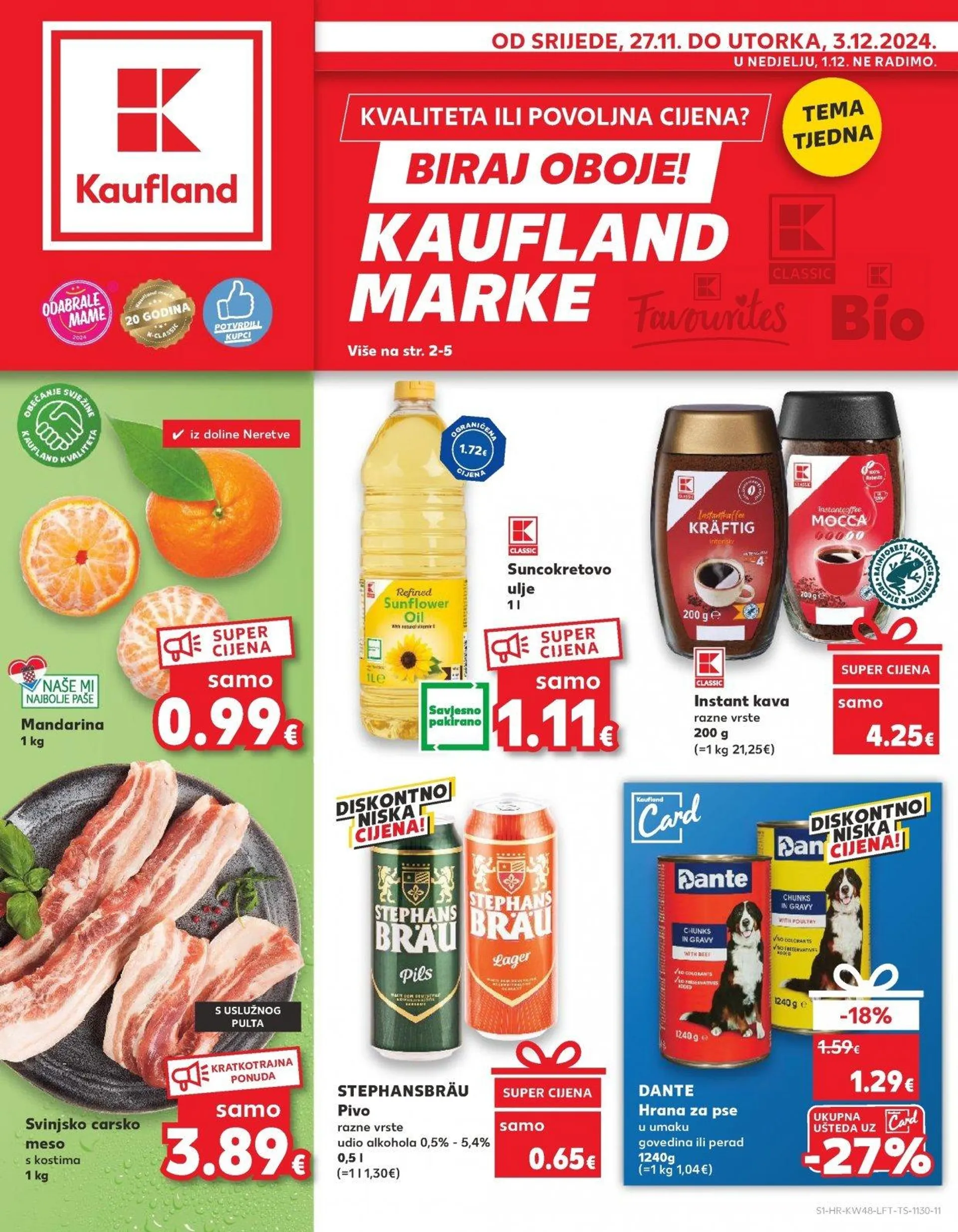 Kaufland katalog do 03.12.2024 - 0