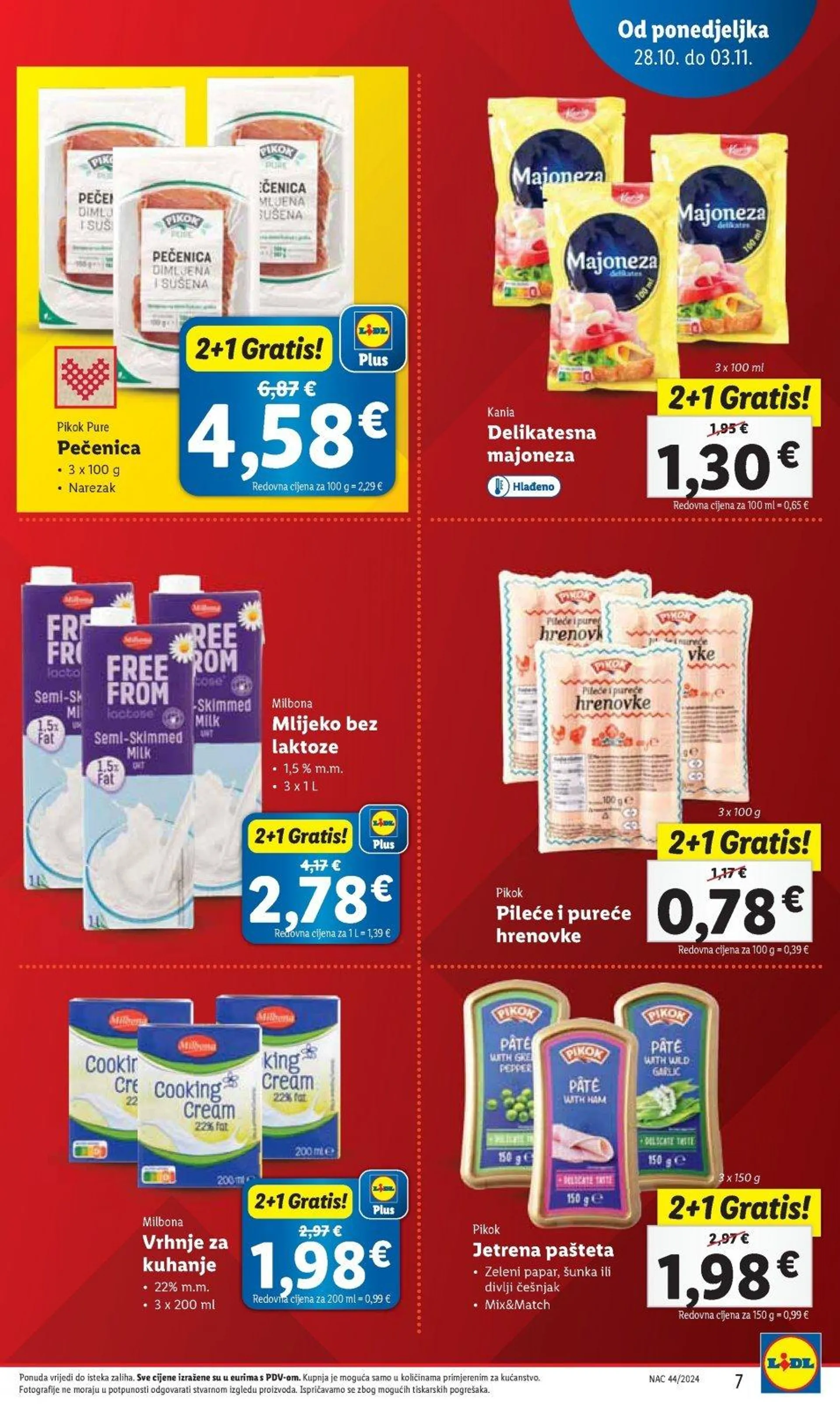 Katalog Lidl katalog do 03.11.2024 od 25. listopada do 3. studenoga 2024. - Pregled Stranica 7