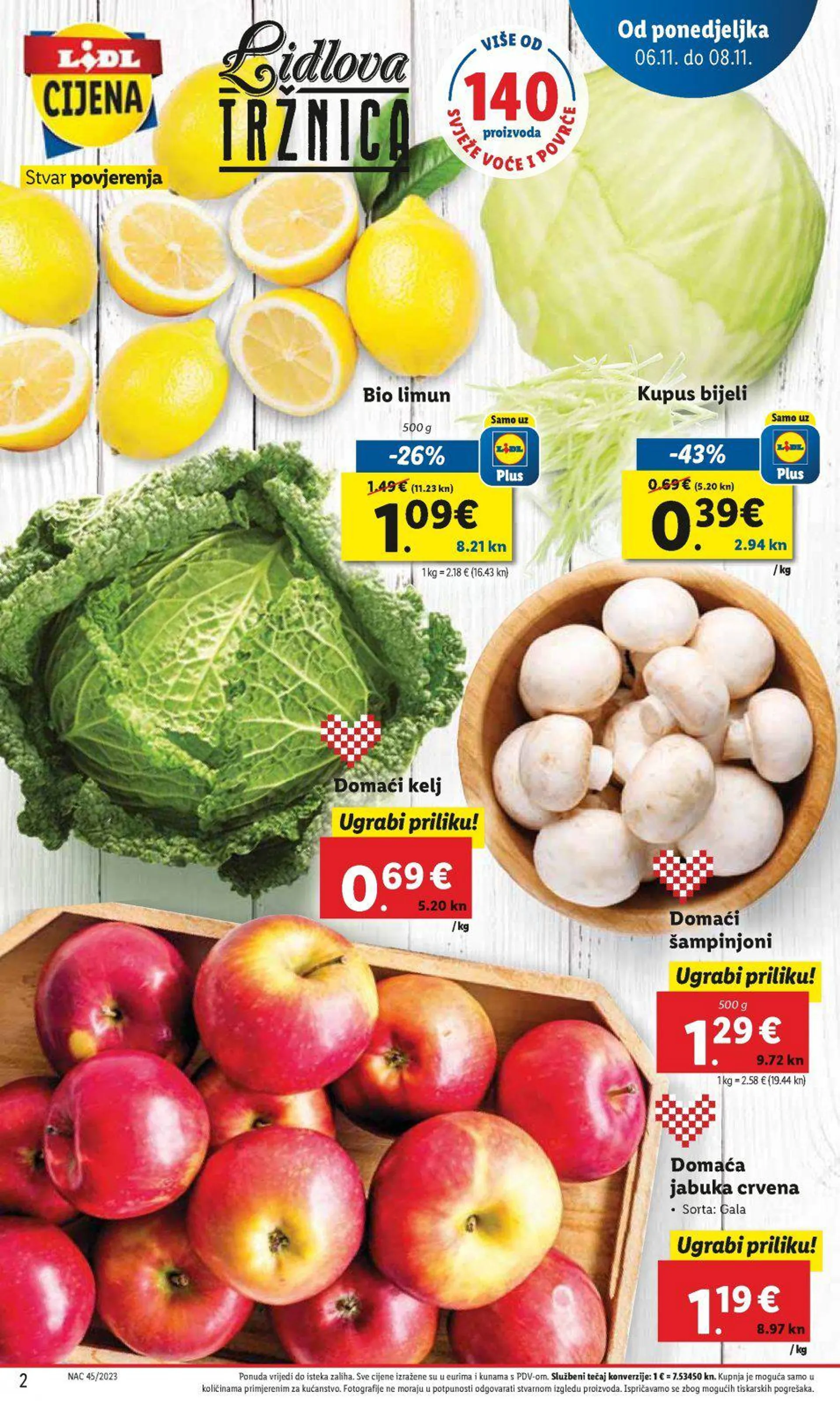 Katalog Lidl katalog do 12.11.2023 od 3. studenoga do 12. studenoga 2023. - Pregled Stranica 2